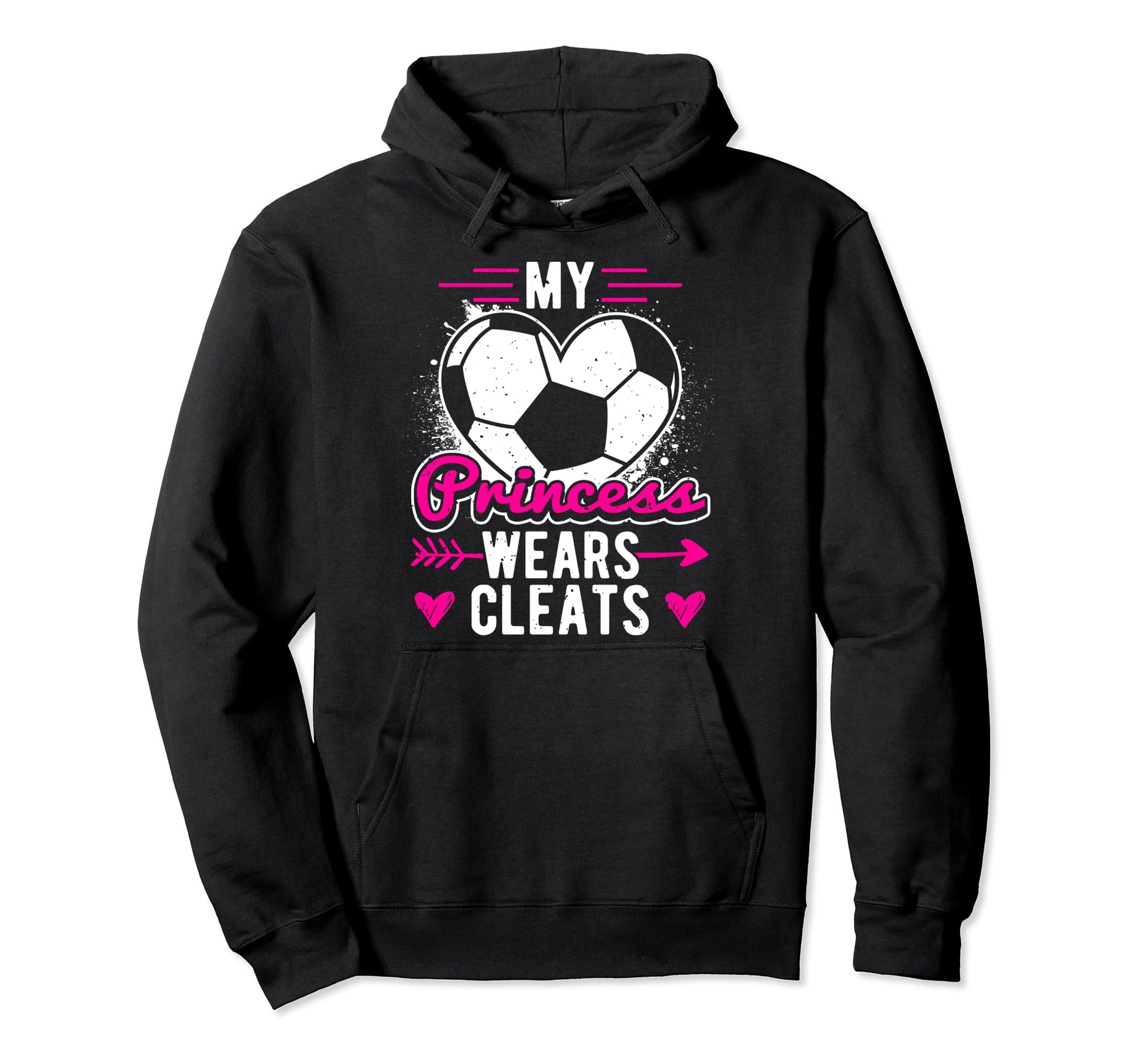 Soccer Daughter Outfit Soccer Dad Or Hoodie - Custom Art Print for Adults - T-Shirt, Sweatshirt, Hoodie