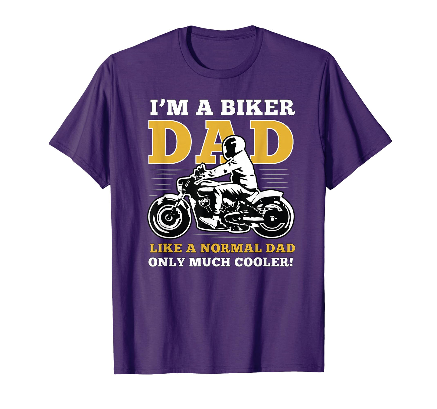 Im Biker Dad Gift Lover Biker Fathers T-Shirt - Trendy Graphic for Adults - T-Shirt, Sweatshirt, Hoodie