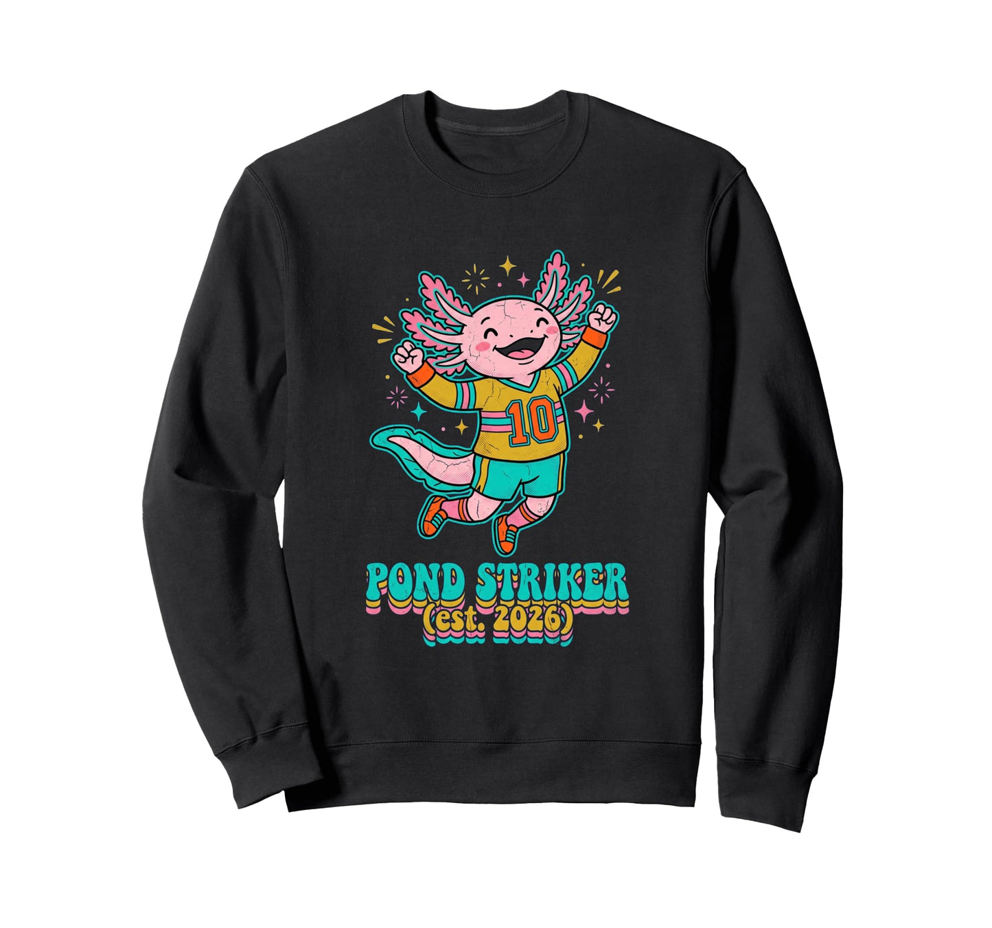 Soccer Jersey 10 Player Pond Sweatshirt - Minimalist Print Men Women - T-Shirt, Sweatshirt, Hoodie