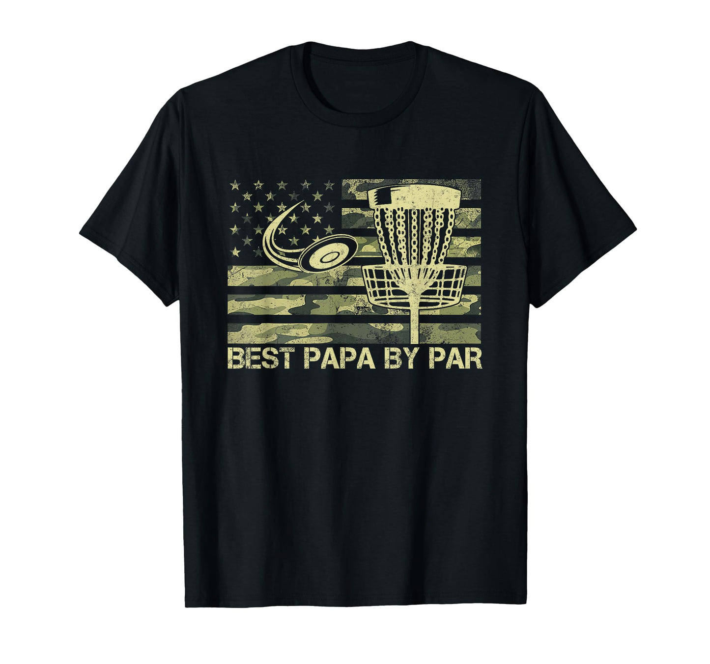 Funny Best Papa Par Disc Golf Dad T-Shirt - Streetwear Style for Adults - T-Shirt, Sweatshirt, Hoodie