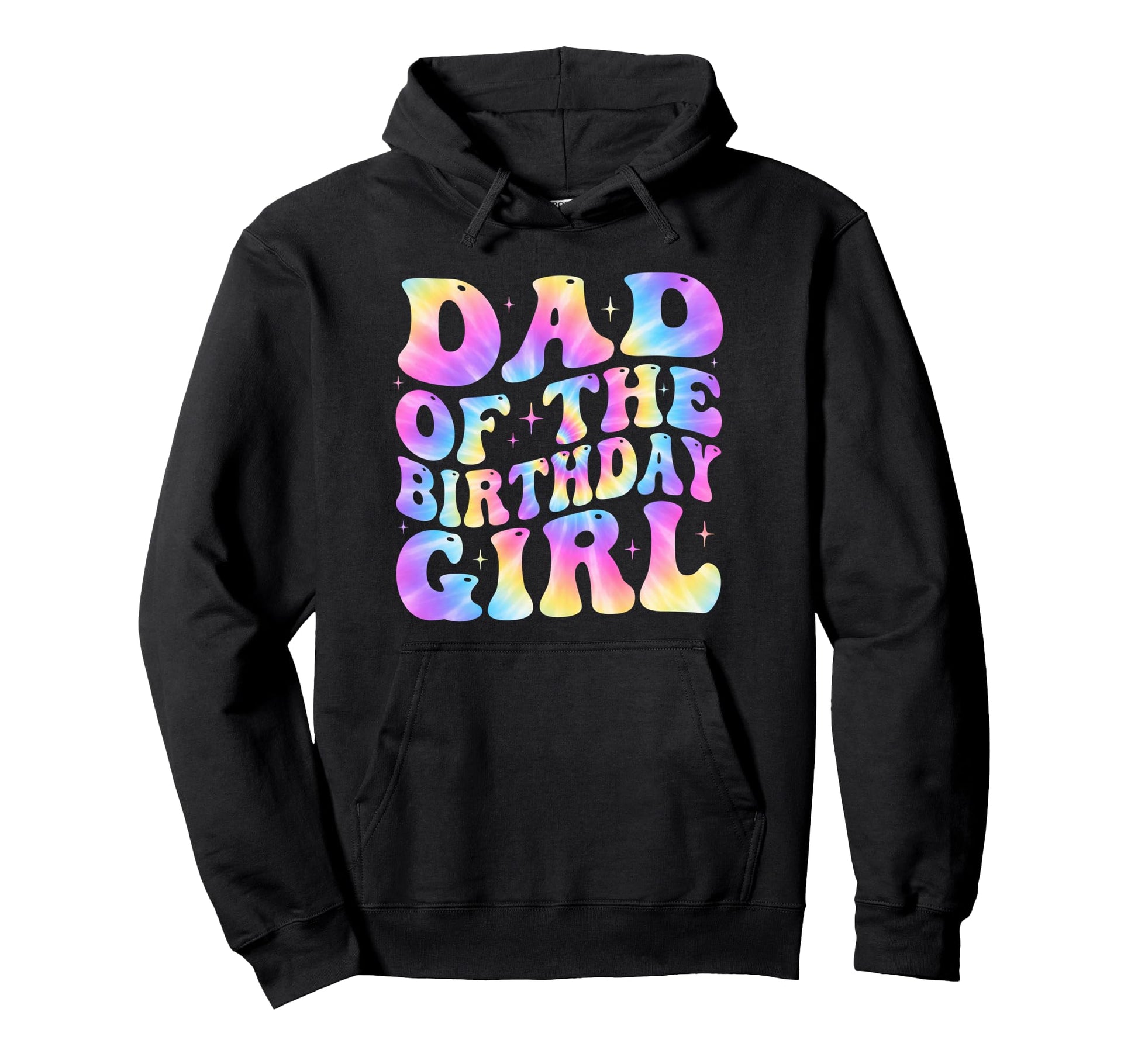 Dad Birthday Party Groovy Family Hoodie - Fun Novelty Design Men Women - T-Shirt, Sweatshirt, Hoodie