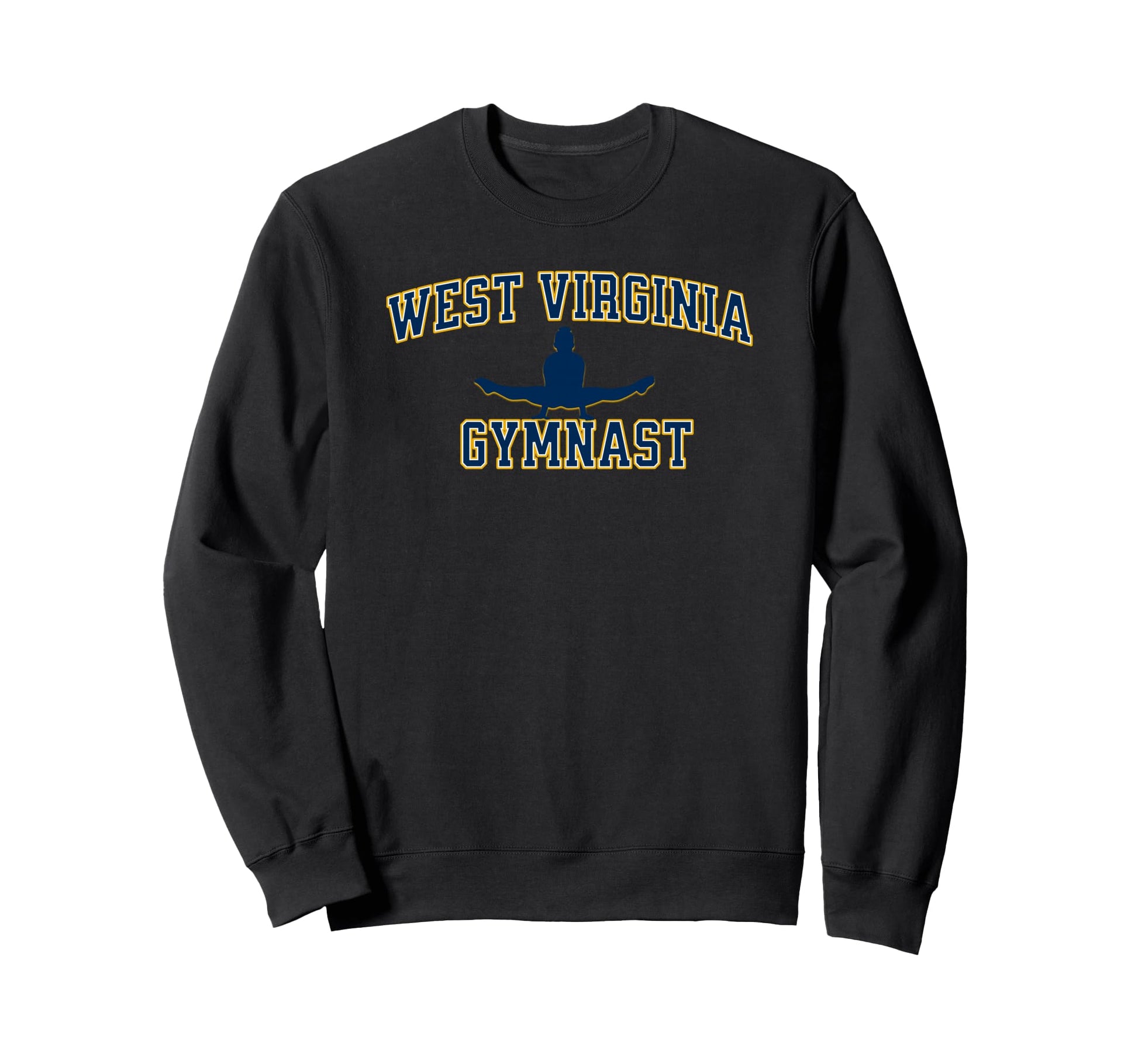 West Virginia Gymnast Mountain Sweatshirt - Streetwear Style for Adults - T-Shirt, Sweatshirt, Hoodie