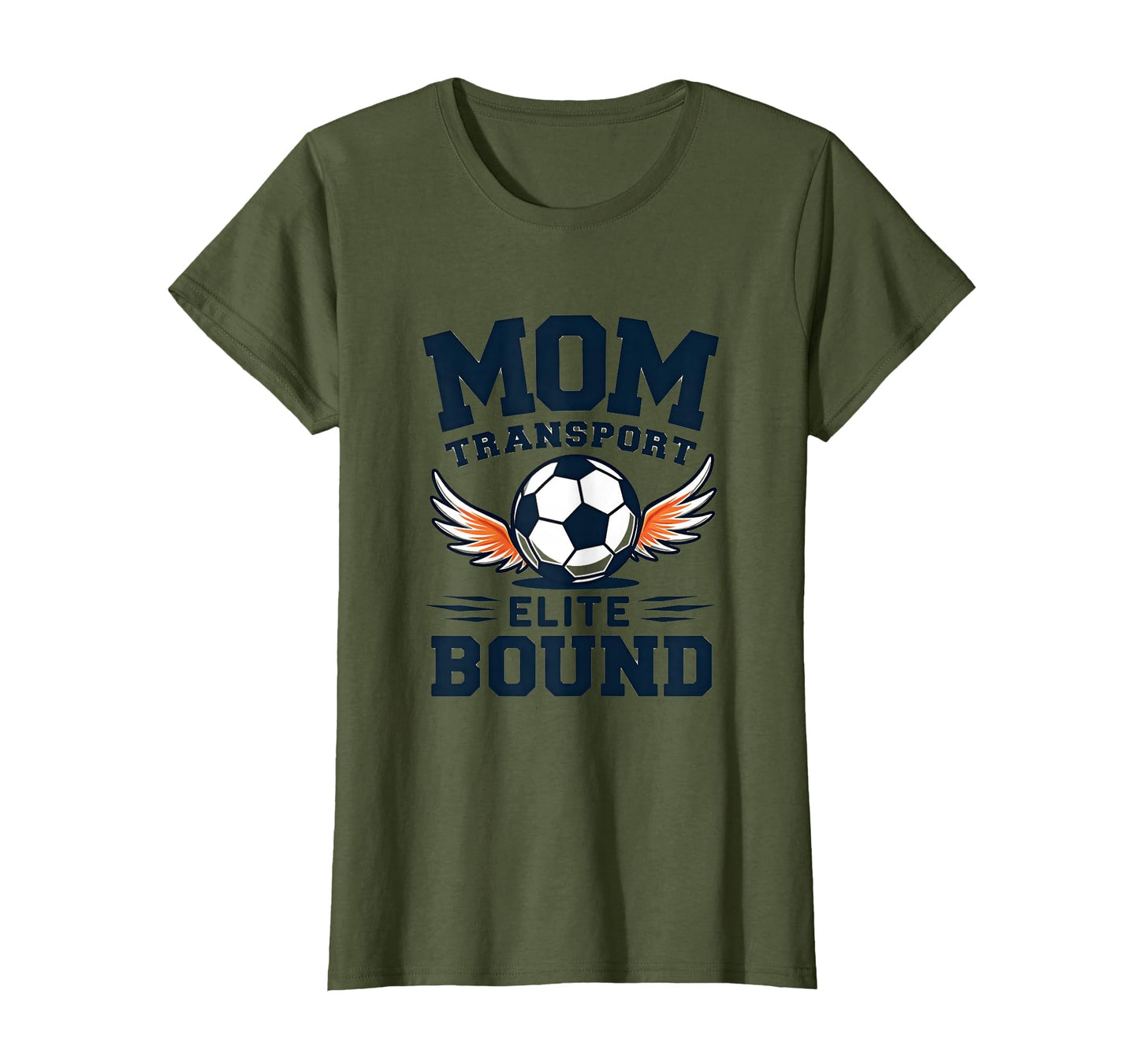 Mom Transport Elite Bound Soccer Mom T-Shirt - Graphic Print Unisex - T-Shirt, Sweatshirt, Hoodie