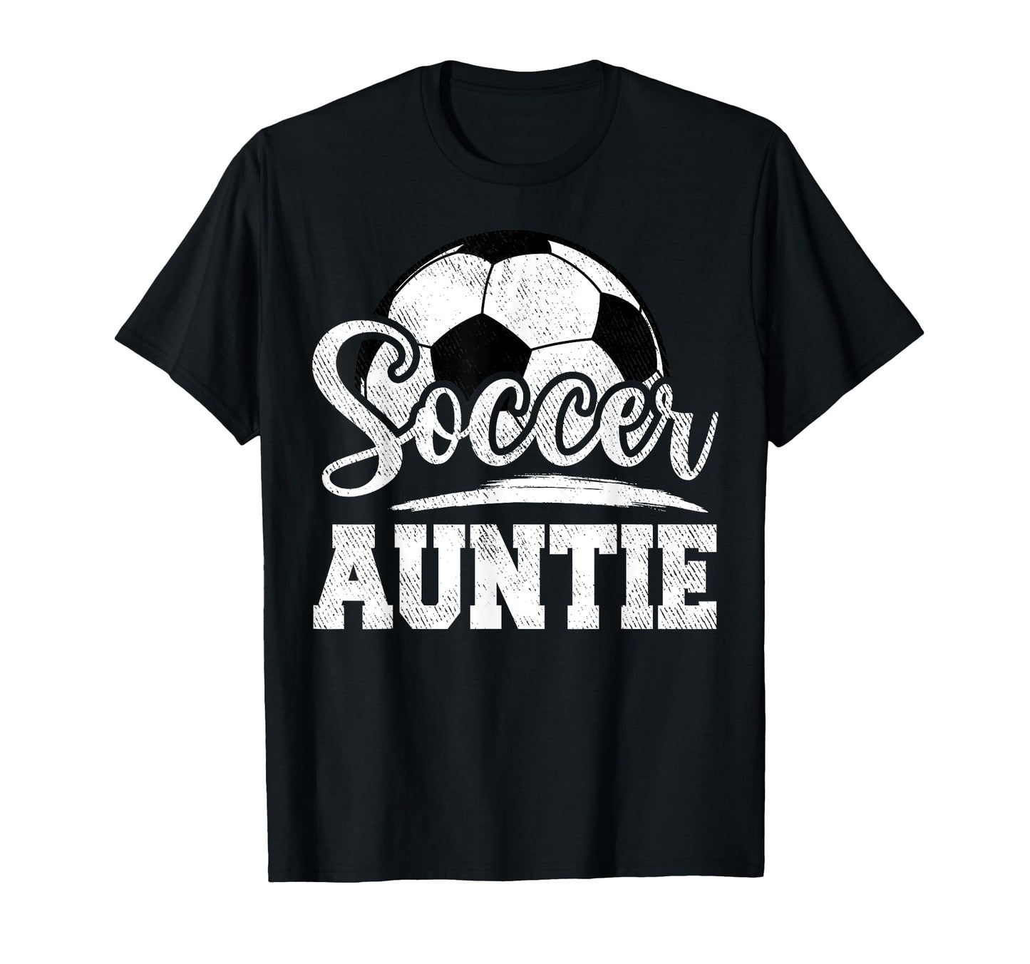 Soccer Auntie Soccer Player Game Day T-Shirt - Custom Art Print Men Women - T-Shirt, Sweatshirt, Hoodie