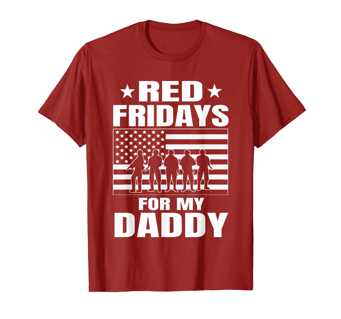 Red Fridays Military Deployment Support T-Shirt - Graphic Print Unisex - T-Shirt, Sweatshirt, Hoodie