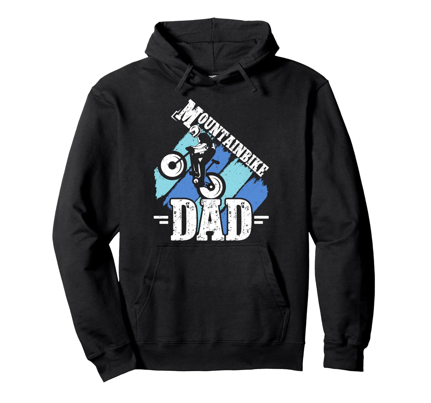 Mountain Bike Dad Mountain Biking Hoodie - Minimalist Print Men Women - T-Shirt, Sweatshirt, Hoodie