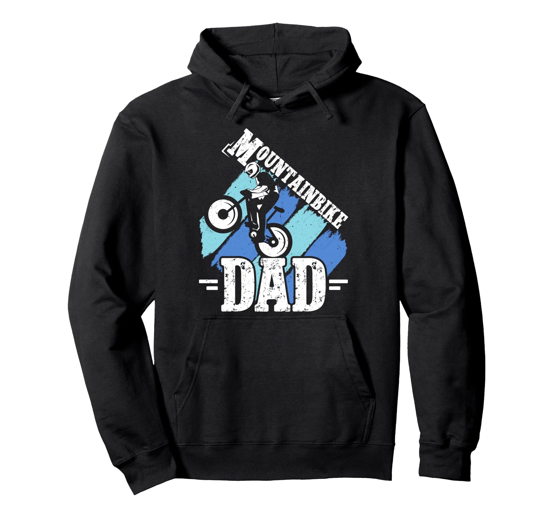 Mountain Bike Dad Mountain Biking Hoodie - Minimalist Print Men Women - T-Shirt, Sweatshirt, Hoodie