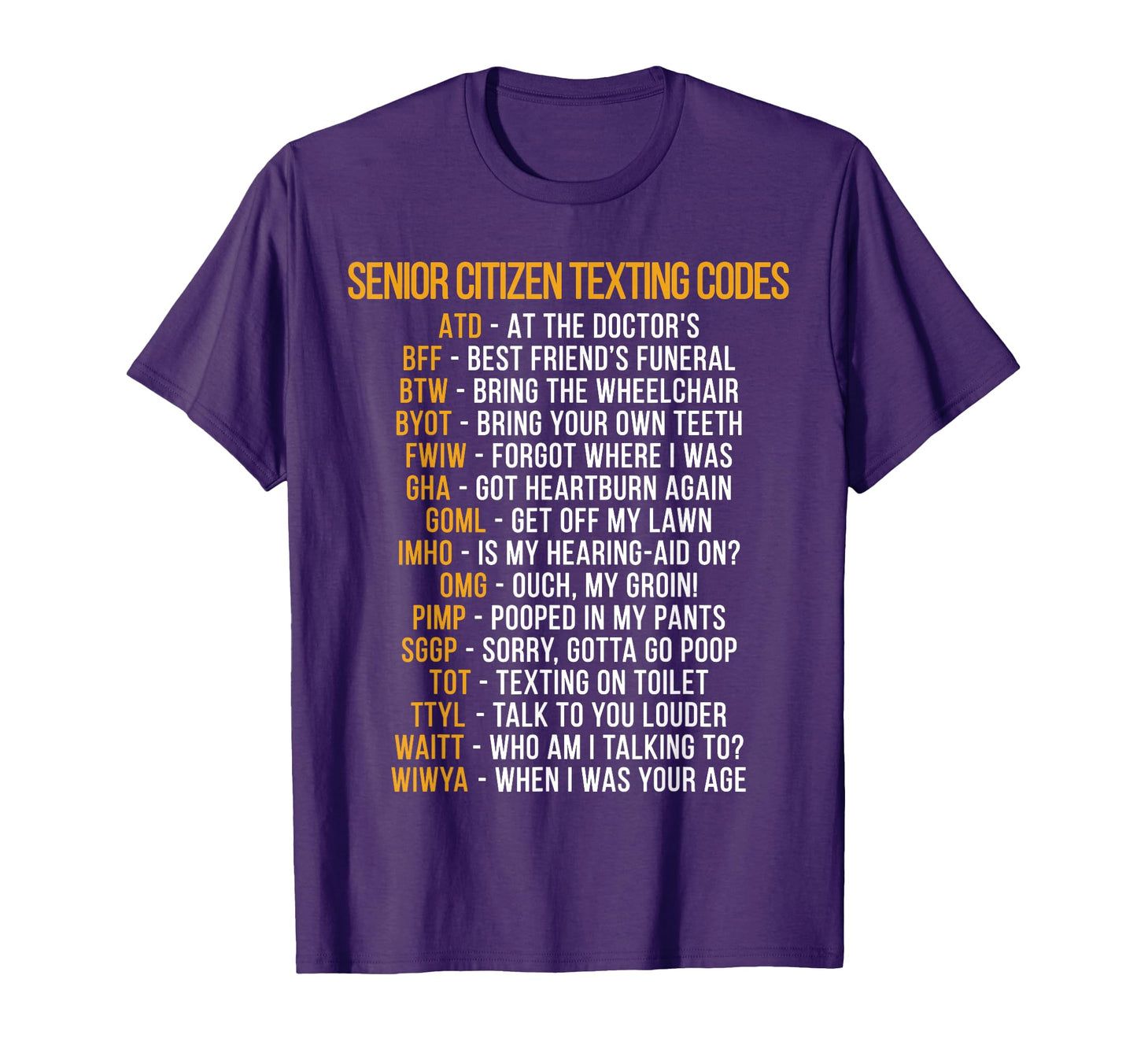 Funny Senior Citizens Texting Code Gift T-Shirt - Unique Graphic Unisex - T-Shirt, Sweatshirt, Hoodie