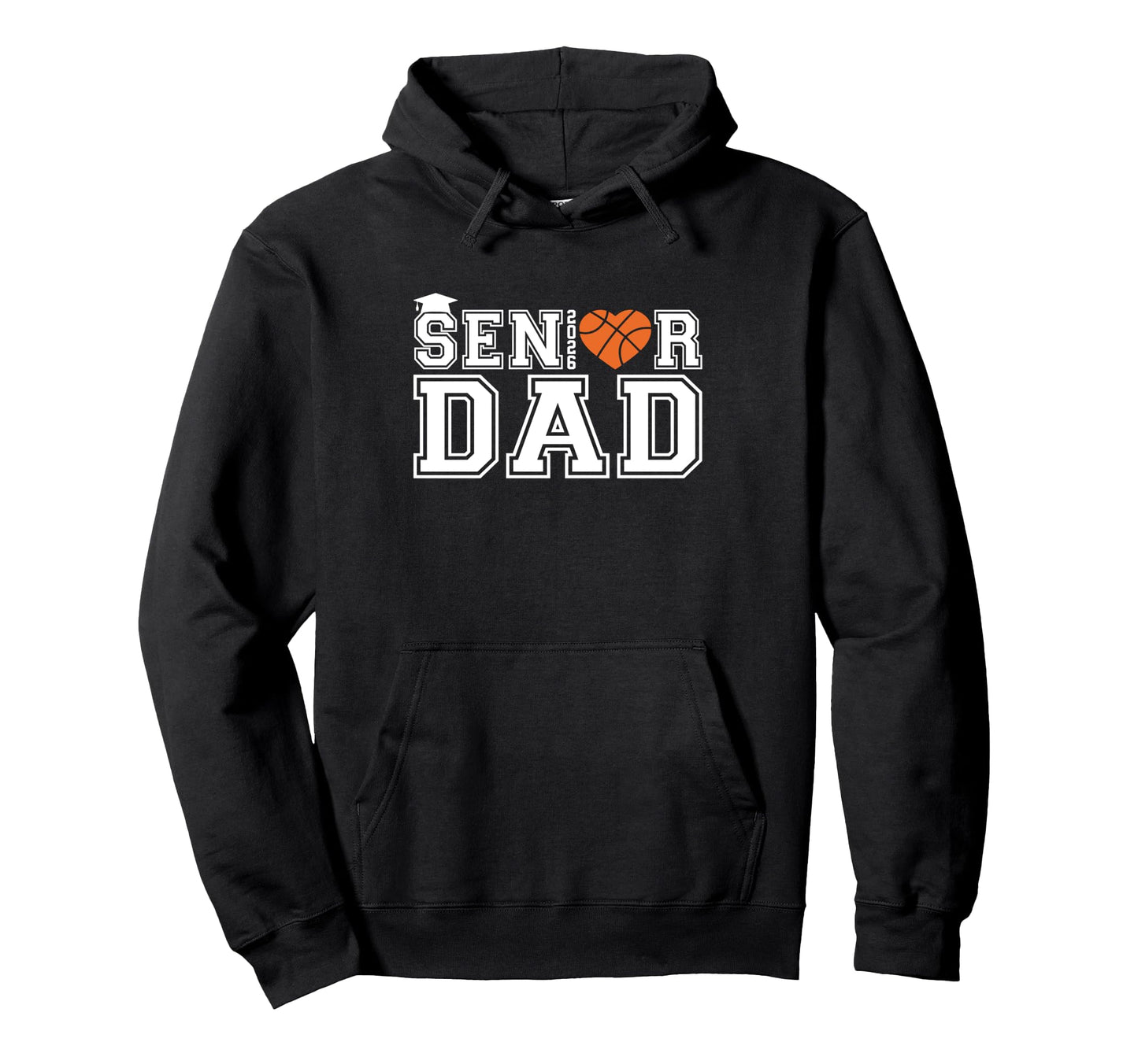 Proud Dad 2026 Senior Graduate Hoodie - Unique Graphic for Adults - T-Shirt, Sweatshirt, Hoodie