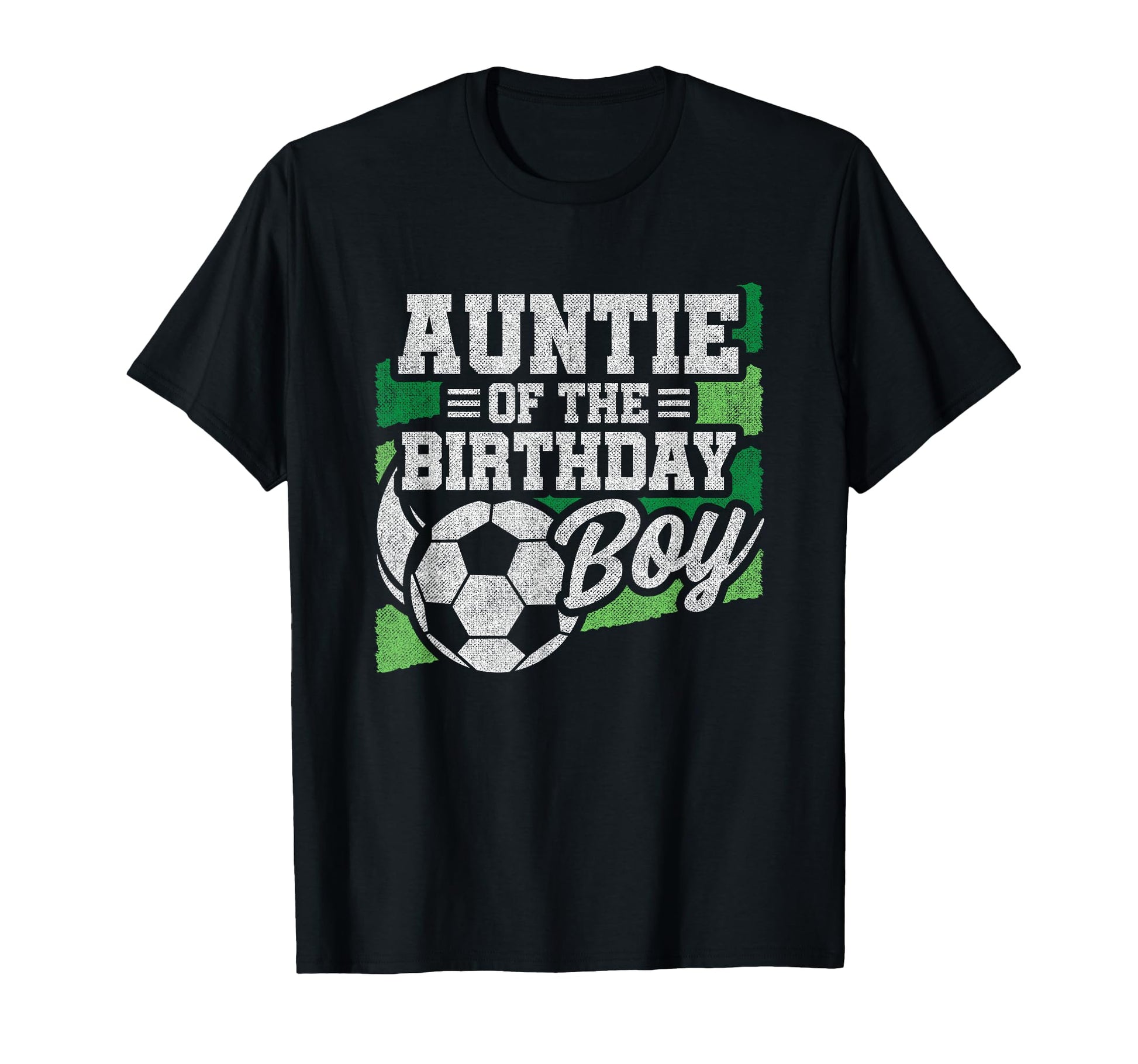 Birthday Auntie Soccer Birthday Soccer T-Shirt - Custom Art Print Unisex - T-Shirt, Sweatshirt, Hoodie