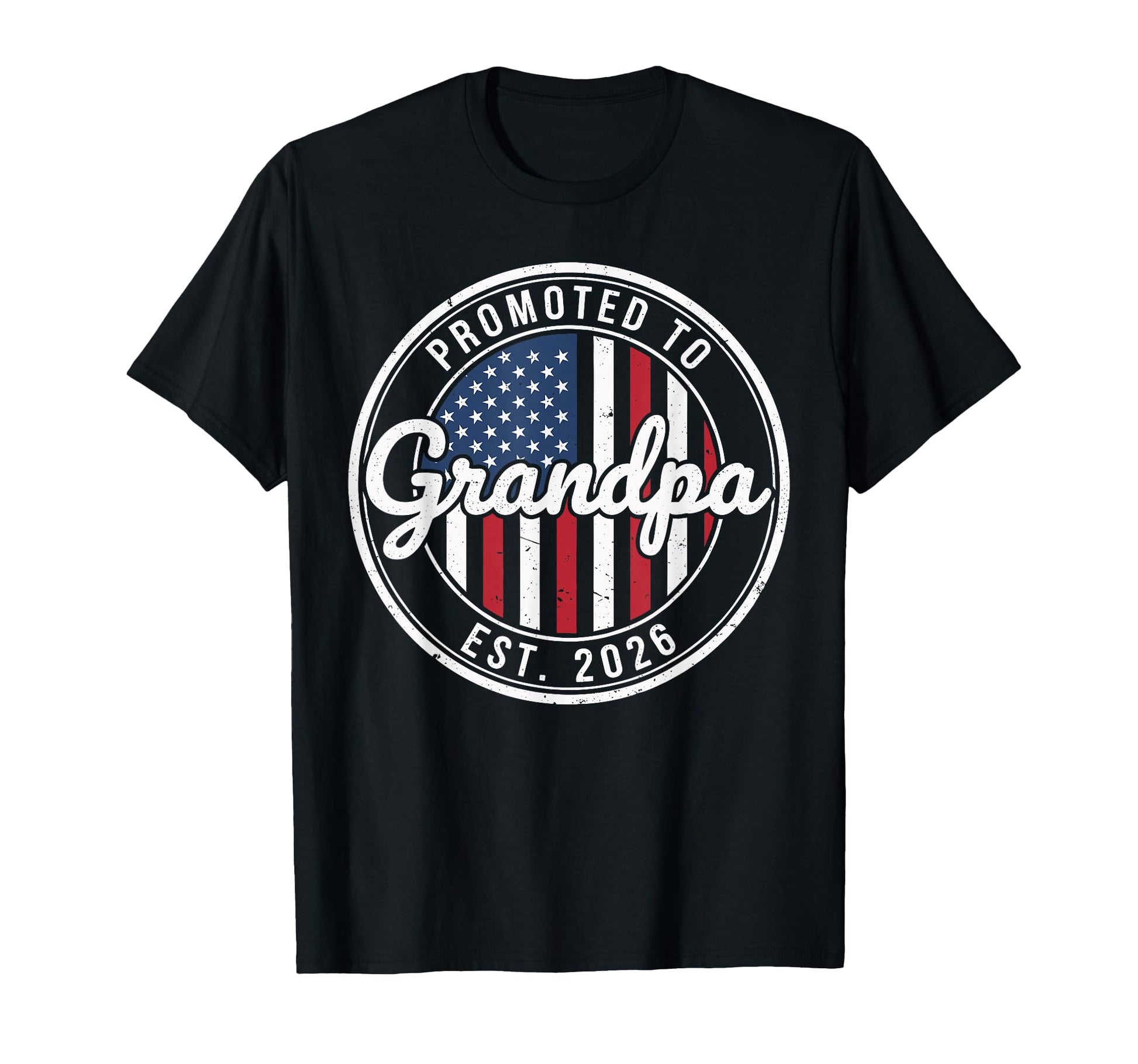 Mens Promoted To Grandpa Est 2026 T-Shirt - Aesthetic Graphic Unisex - T-Shirt, Sweatshirt, Hoodie