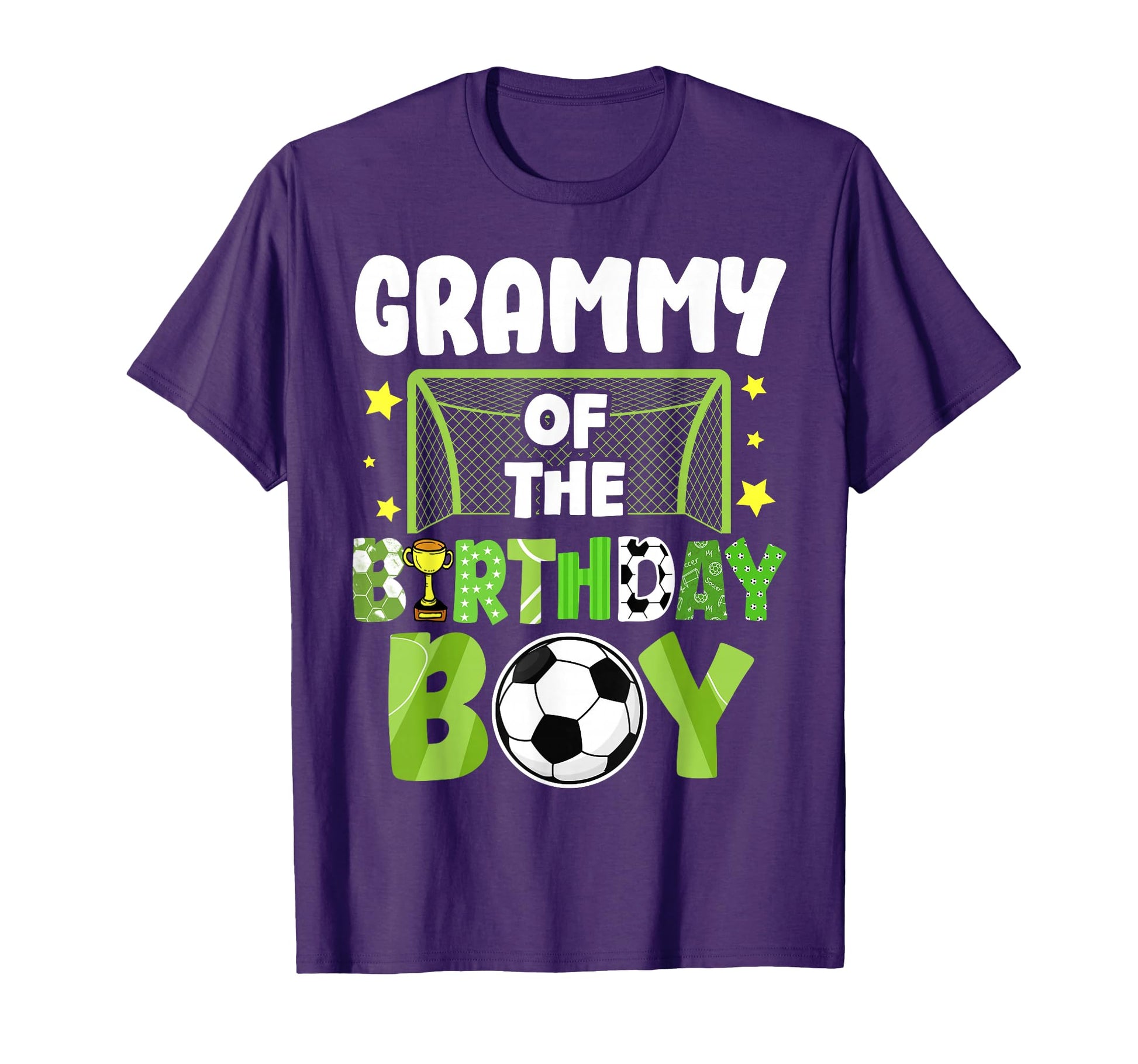 Soccer Grammy Birthday Party Soccer T-Shirt - Unique Graphic for Adults - T-Shirt, Sweatshirt, Hoodie