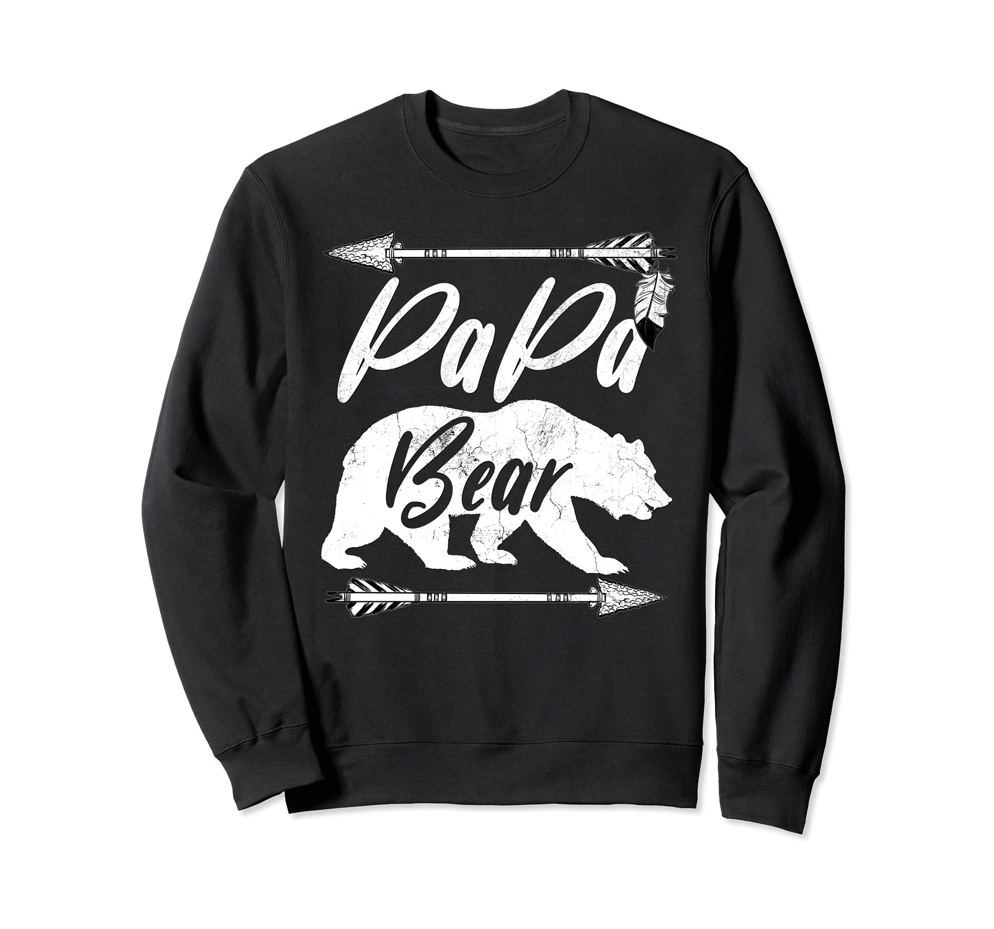Papa Bear Funny Fathers Day Grandpa Sweatshirt - Aesthetic Graphic Unisex - T-Shirt, Sweatshirt, Hoodie