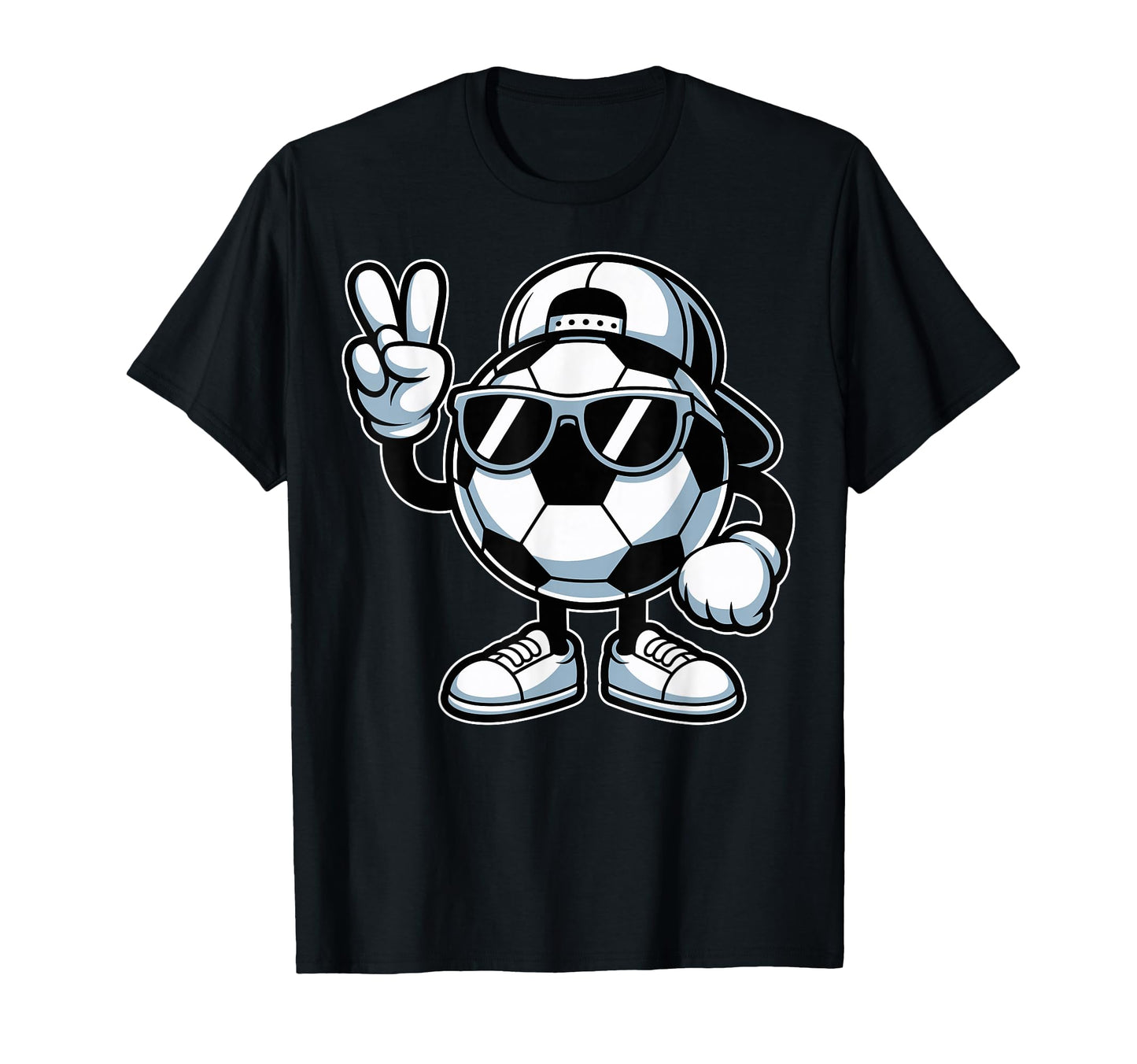 Soccer Ball Sunglasses Funny Soccer T-Shirt - Trendy Graphic Men Women - T-Shirt, Sweatshirt, Hoodie