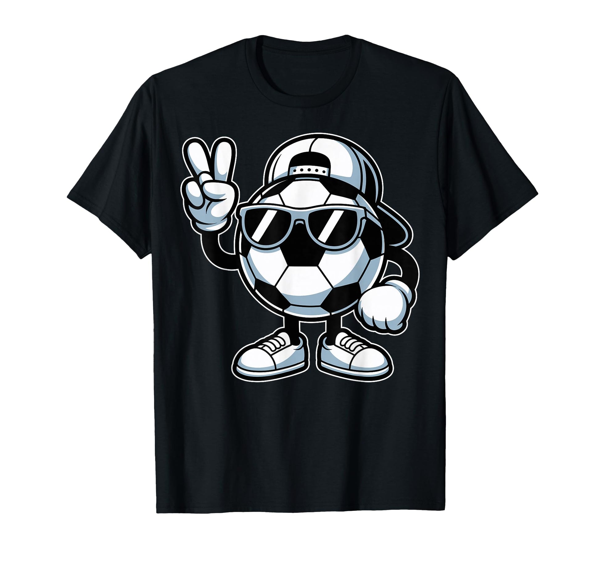 Soccer Ball Sunglasses Funny Soccer T-Shirt - Trendy Graphic Men Women - T-Shirt, Sweatshirt, Hoodie