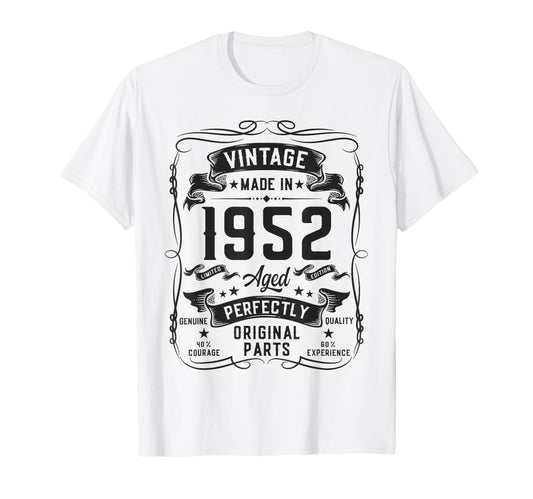 1952 74Yr 74Th Birthday Gifts 74 Years T-Shirt - Fun Novelty Design Unisex - T-Shirt, Sweatshirt, Hoodie