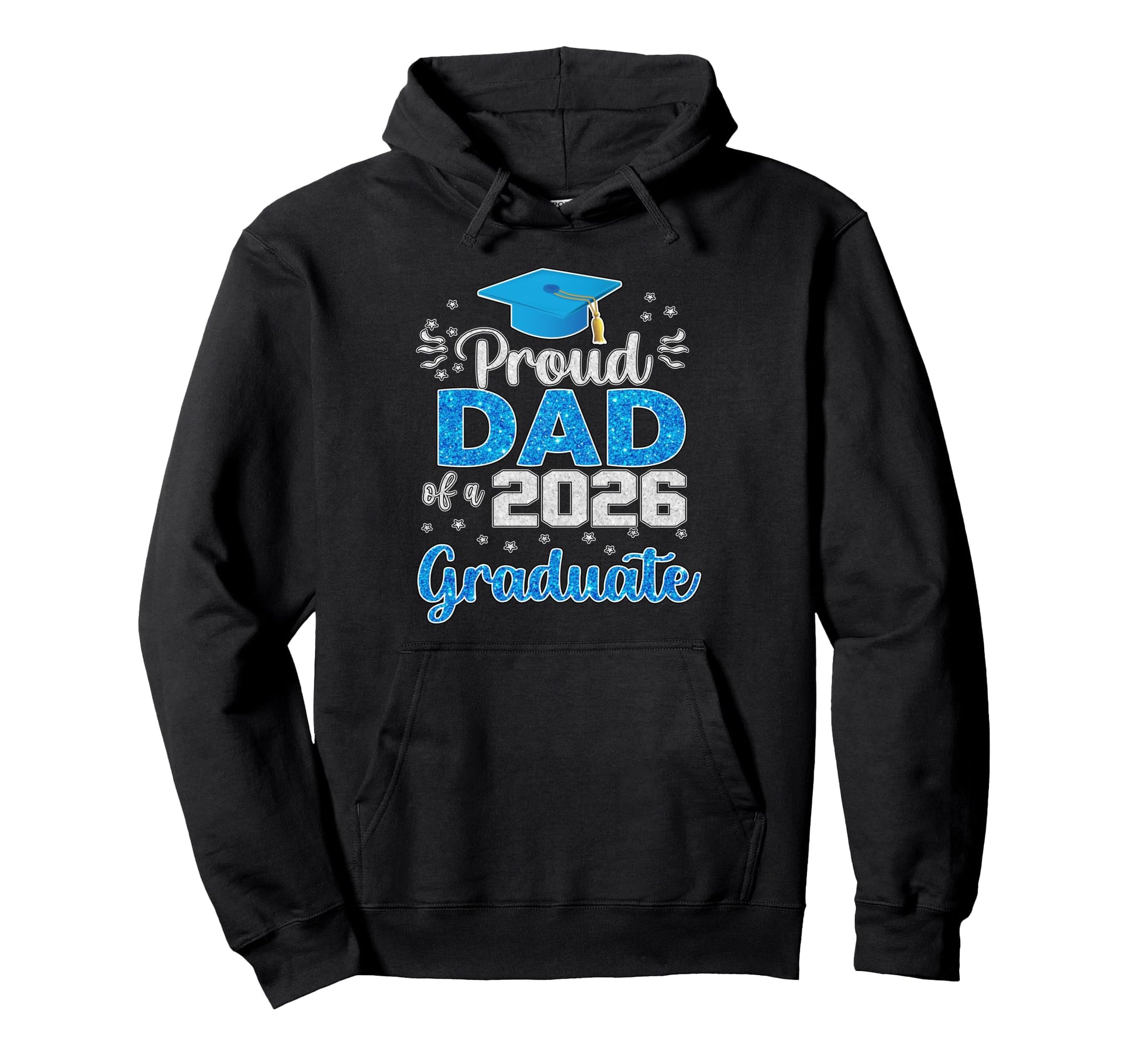 Proud Dad Class 2026 Graduate Senior 2026 Hoodie - Minimalist Print Unisex - T-Shirt, Sweatshirt, Hoodie