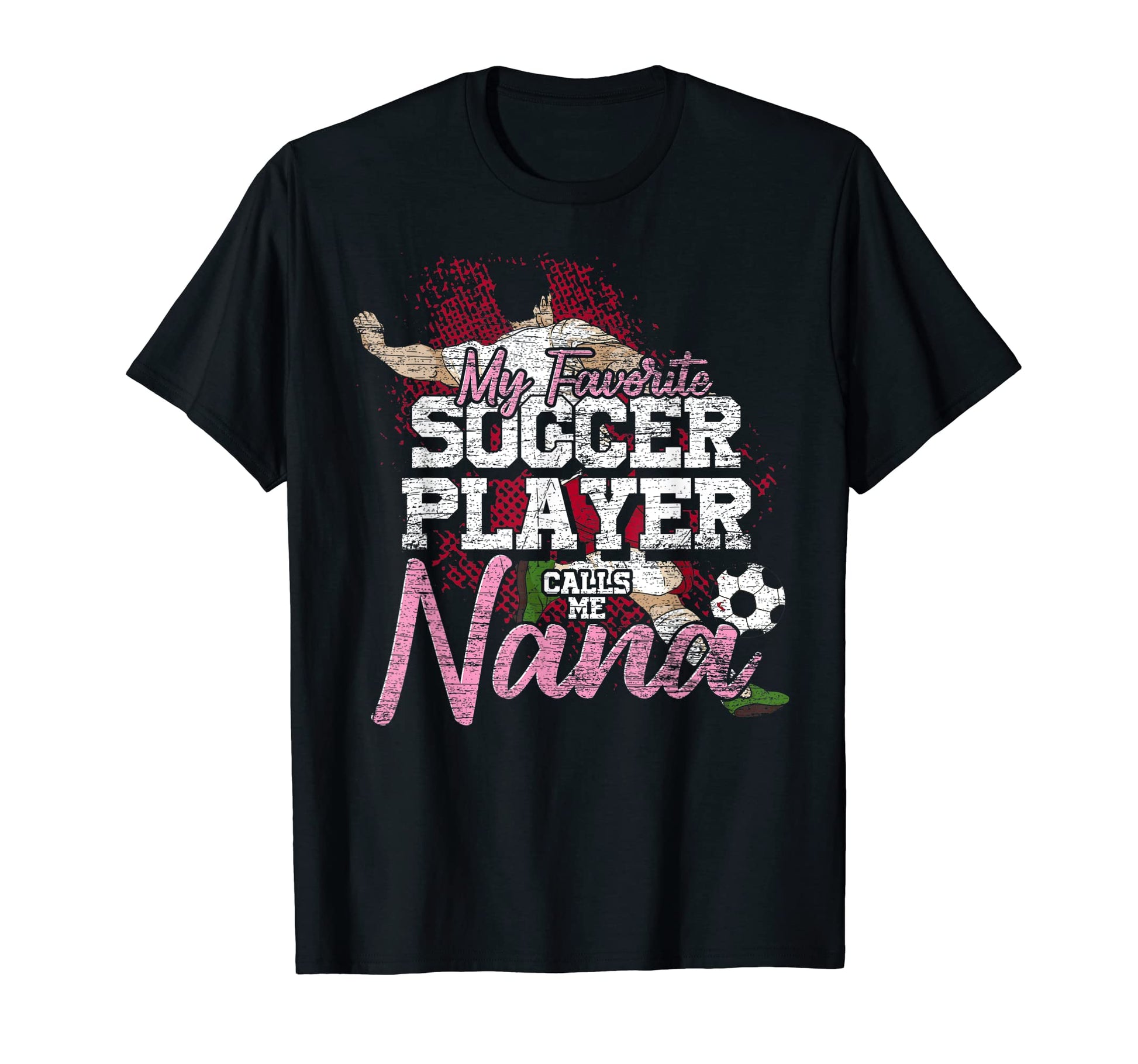 My Favorite Soccer Player Calls Me T-Shirt - Custom Art Print Men Women - T-Shirt, Sweatshirt, Hoodie