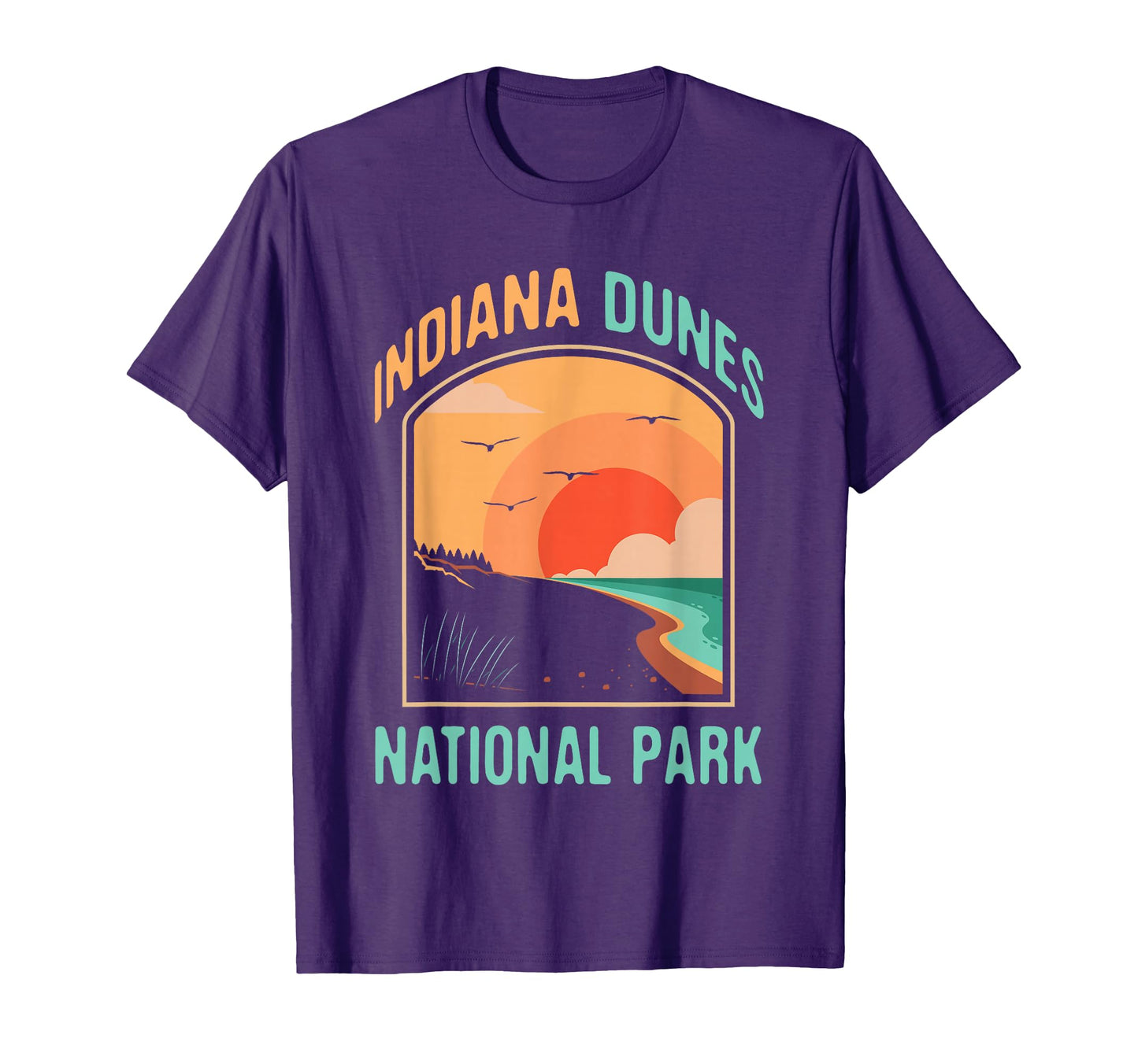 Indiana Dunes Souvenirs Gifts Indiana T-Shirt - Novelty Apparel Men Women - T-Shirt, Sweatshirt, Hoodie