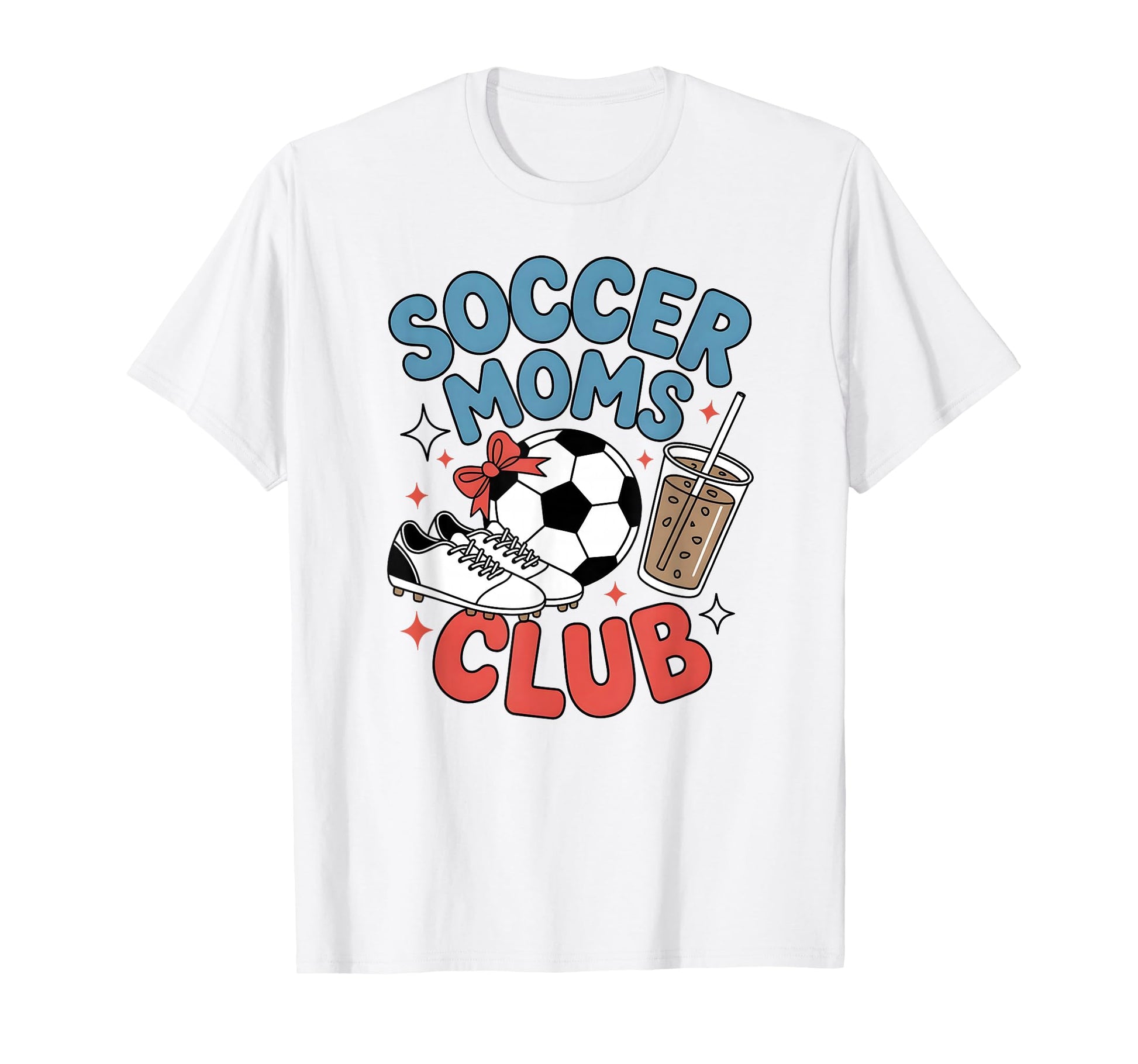 Funny Soccer Mom Club Mothers Days T-Shirt - Aesthetic Graphic Unisex - T-Shirt, Sweatshirt, Hoodie