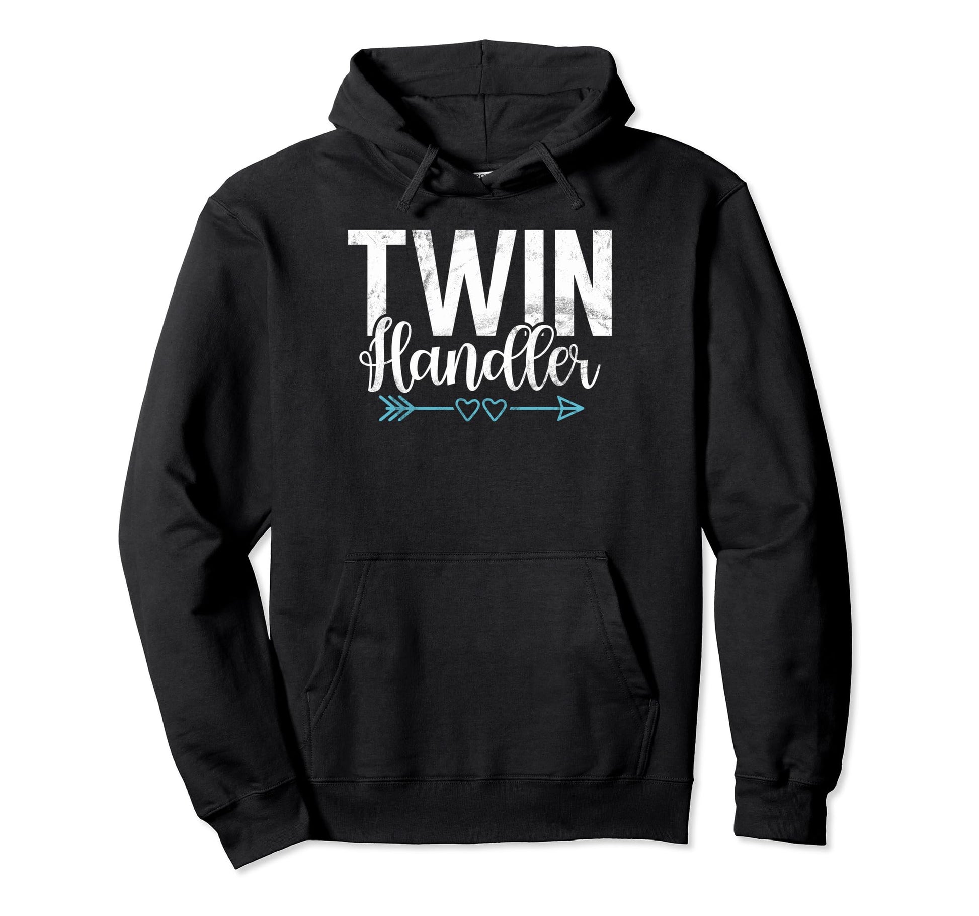 Twin Handler Twin Dad Hoodie - Novelty Apparel for Adults - T-Shirt, Sweatshirt, Hoodie