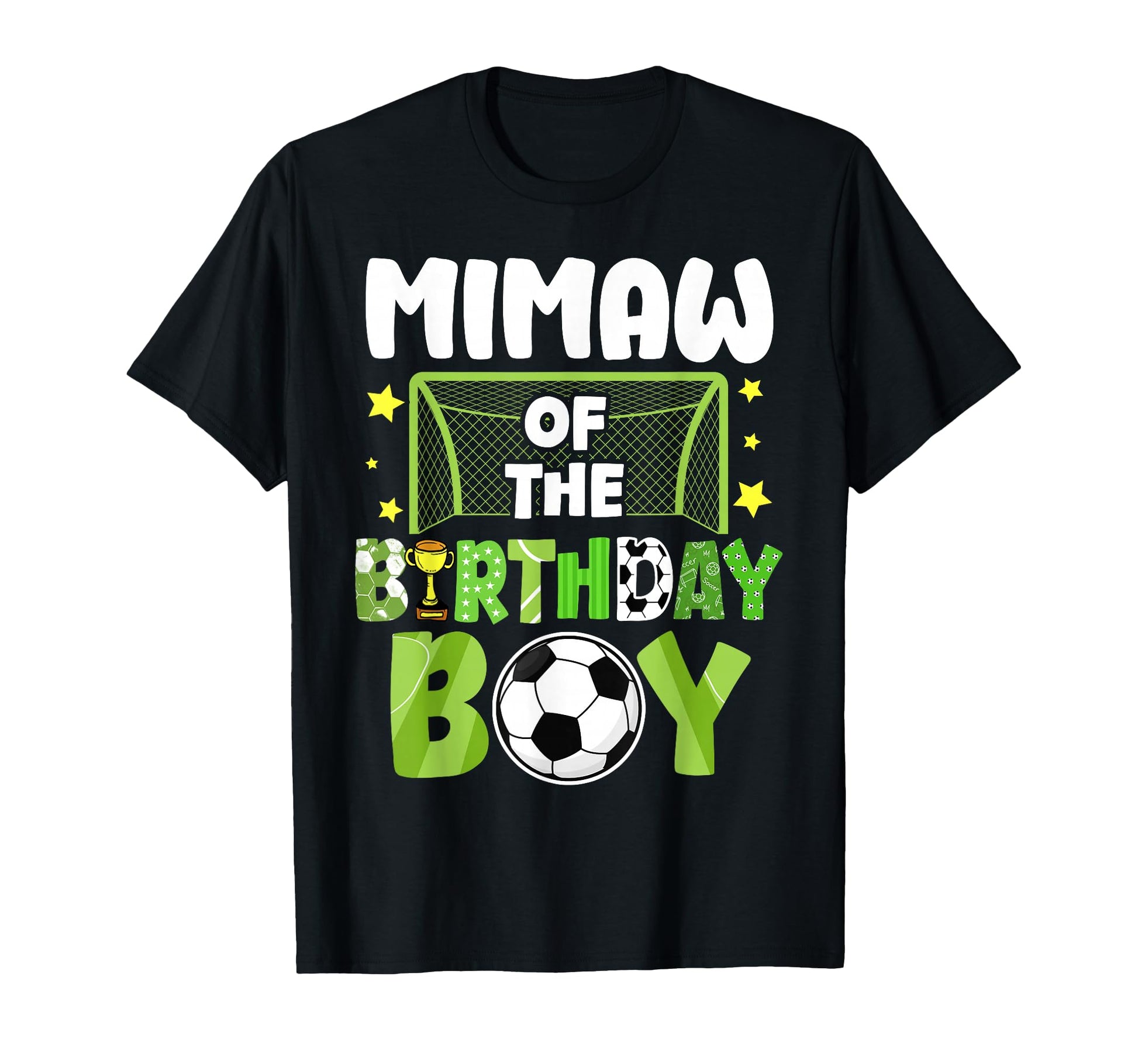 Soccer Mimaw Birthday Party Family T-Shirt - Novelty Apparel Unisex - T-Shirt, Sweatshirt, Hoodie