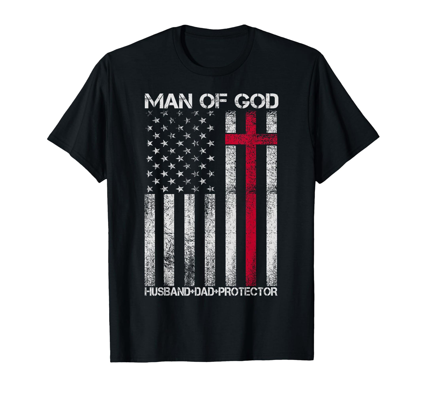 God Husband Dad Protector Religious T-Shirt - Unique Graphic for Adults - T-Shirt, Sweatshirt, Hoodie