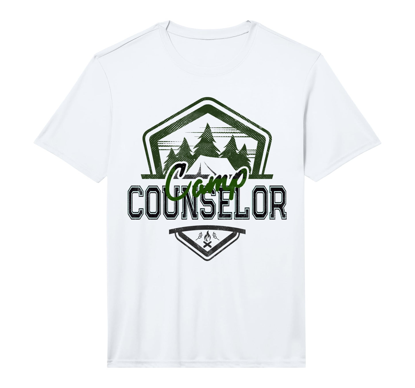 Camp Counselor Staff Campground Crew T-Shirt - Minimalist Print Men Women - T-Shirt, Sweatshirt, Hoodie
