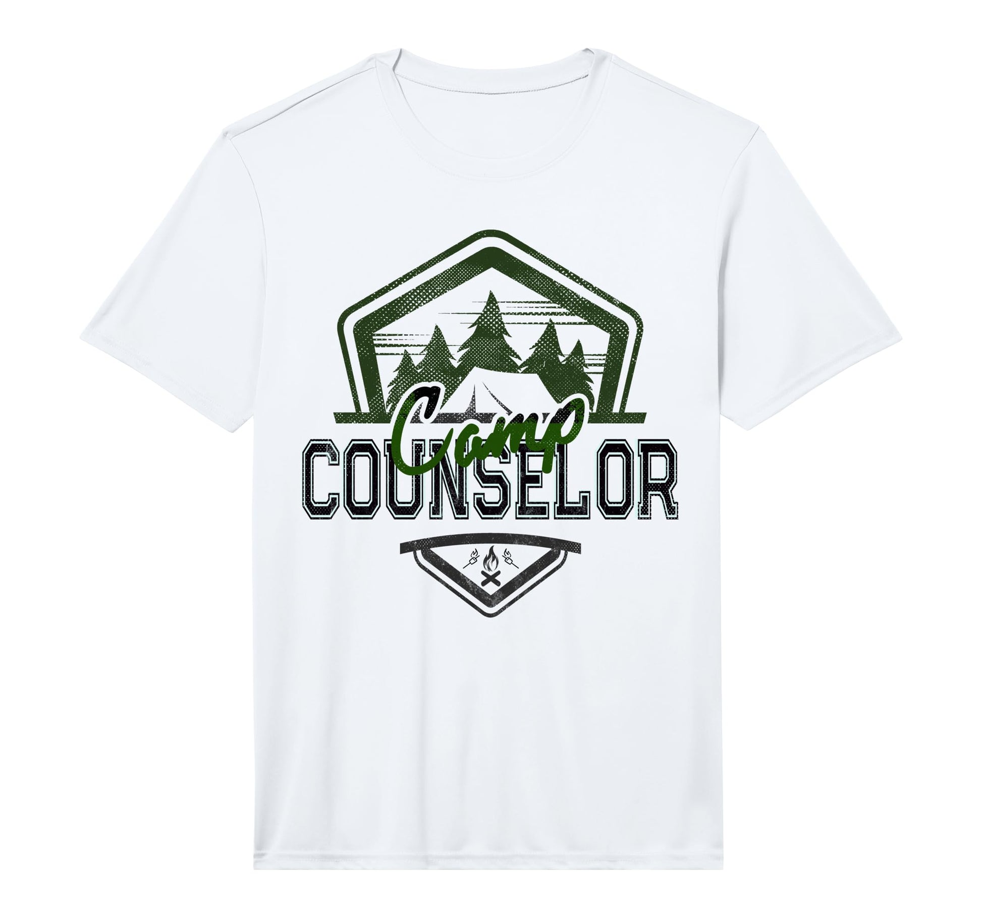 Camp Counselor Staff Campground Crew T-Shirt - Minimalist Print Men Women - T-Shirt, Sweatshirt, Hoodie