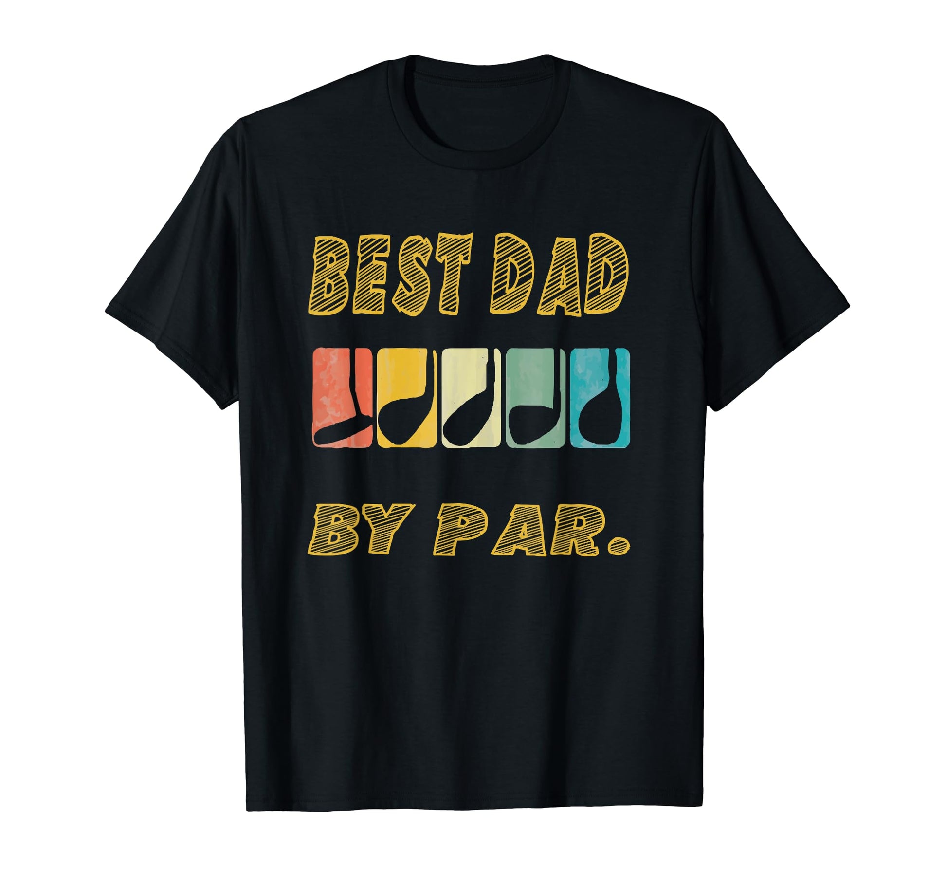 Mens Best Dad Par Funny Golf Daddy T-Shirt - Novelty Apparel for Adults - T-Shirt, Sweatshirt, Hoodie