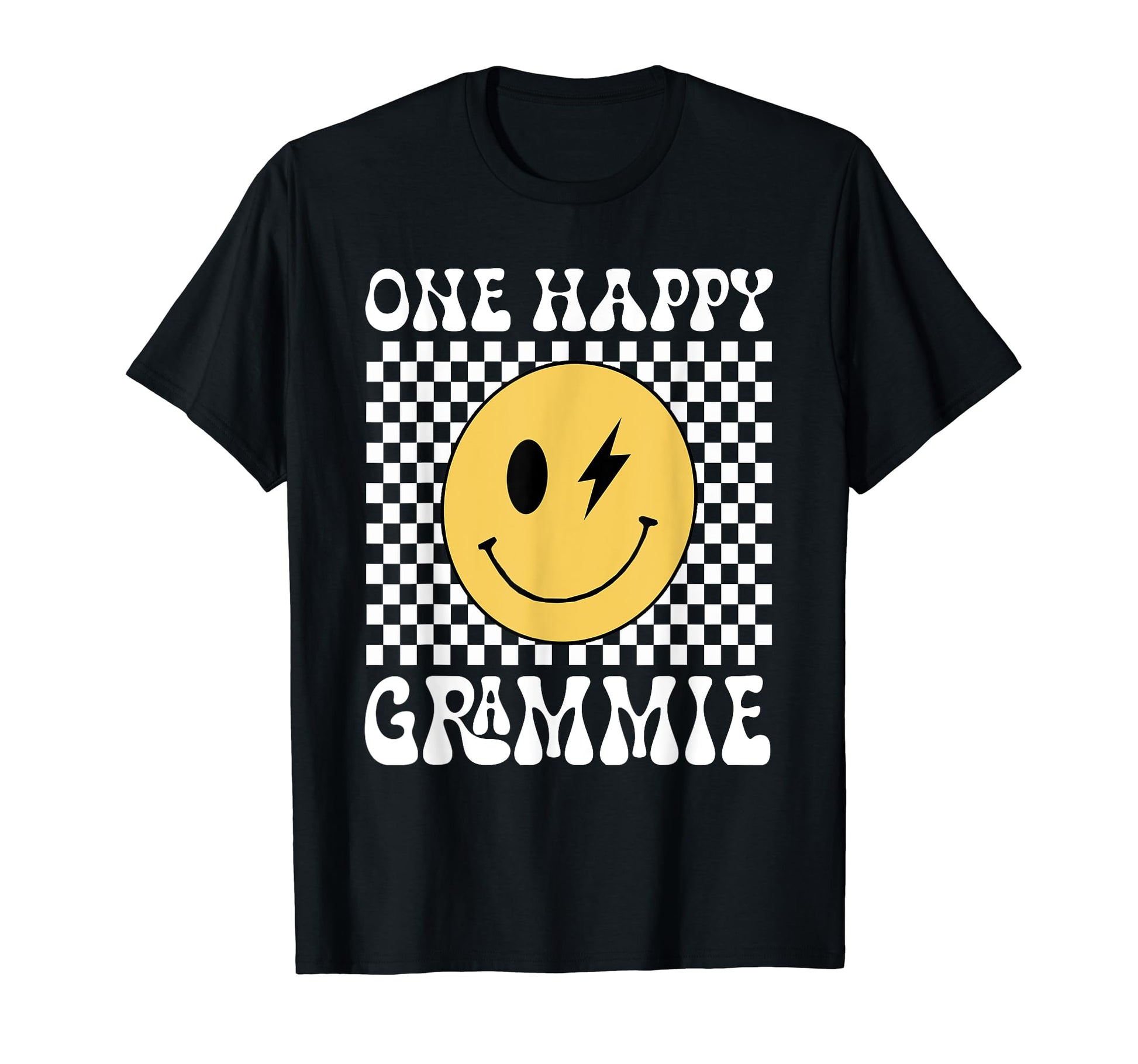 Groovy Grammie One Happy Dude T-Shirt - Novelty Apparel for Adults - T-Shirt, Sweatshirt, Hoodie