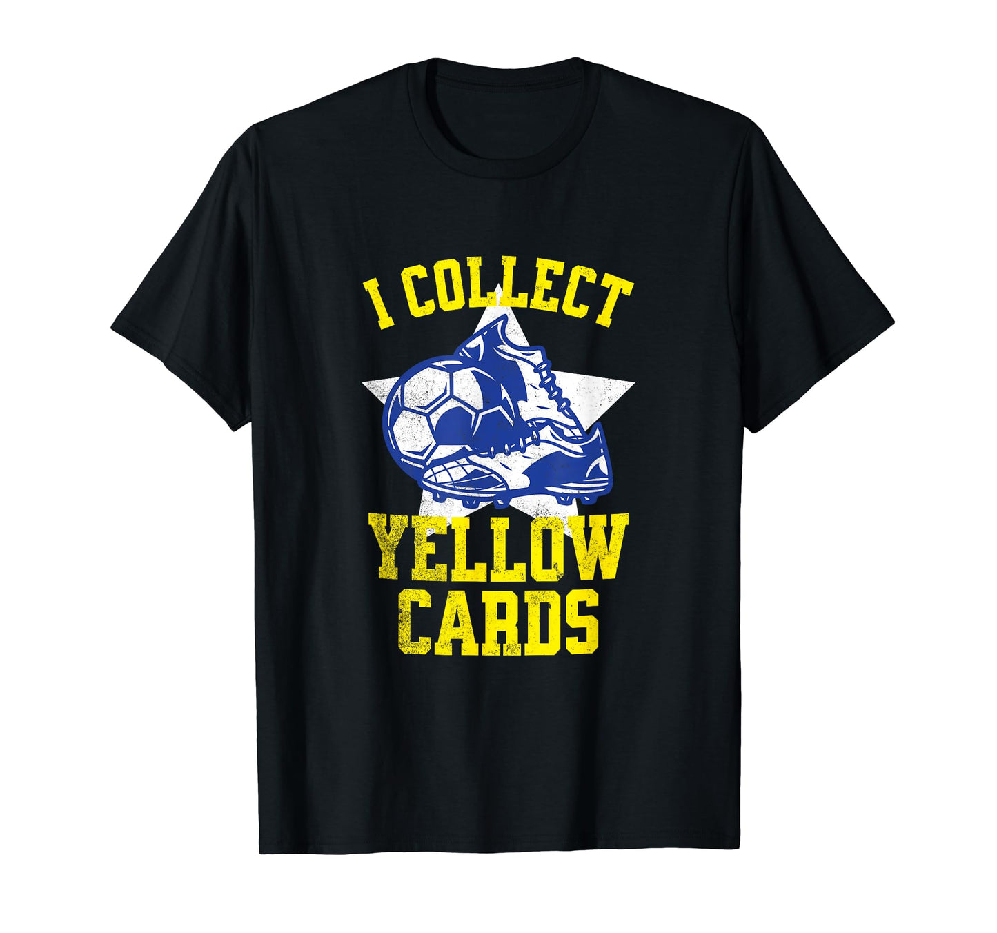 I Collect Yellow Cards Funny Soccer T-Shirt - Custom Art Print for Adults - T-Shirt, Sweatshirt, Hoodie
