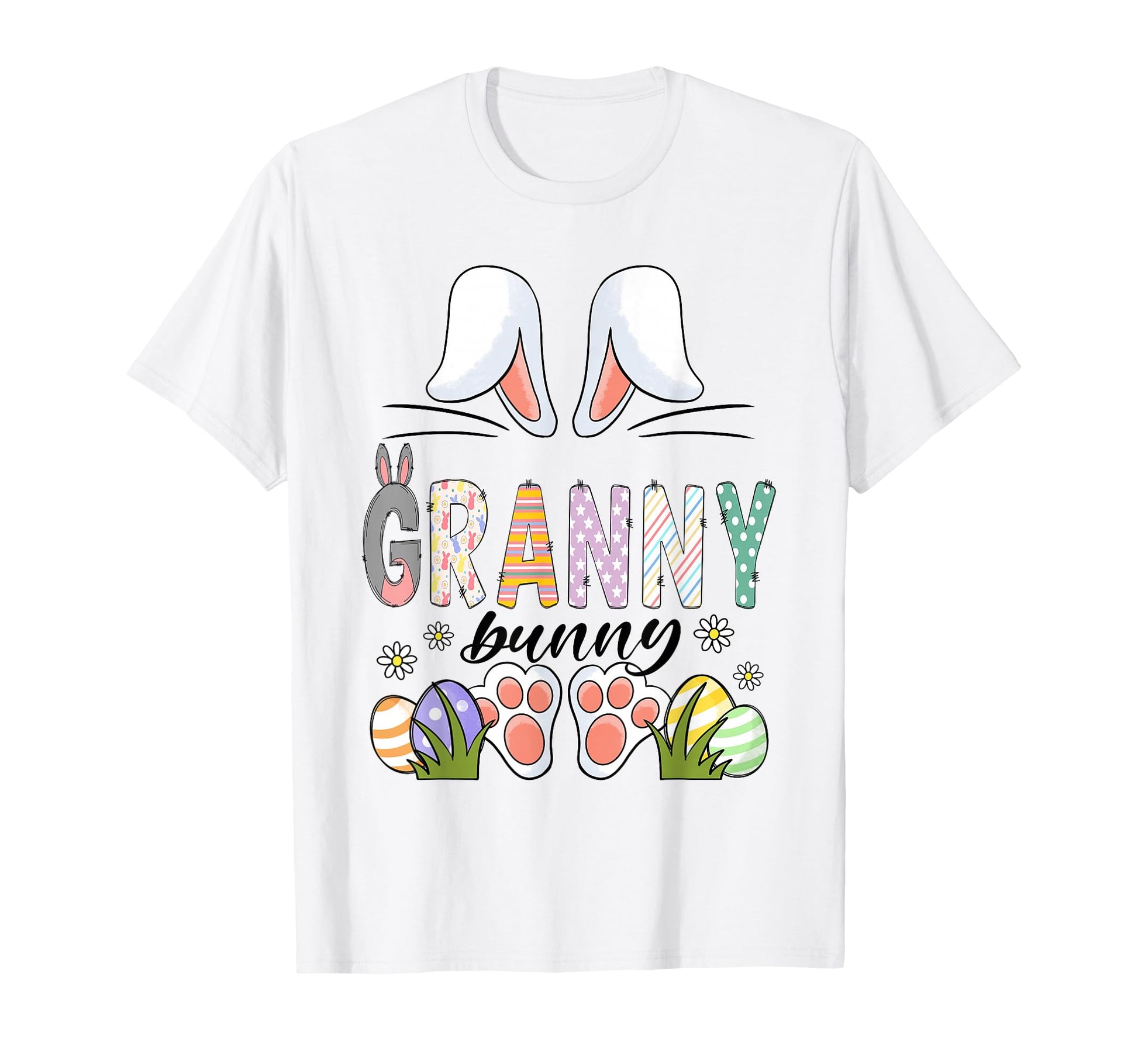 Granny Bunny Ears Easter Family T-Shirt - Novelty Apparel Men Women - T-Shirt, Sweatshirt, Hoodie