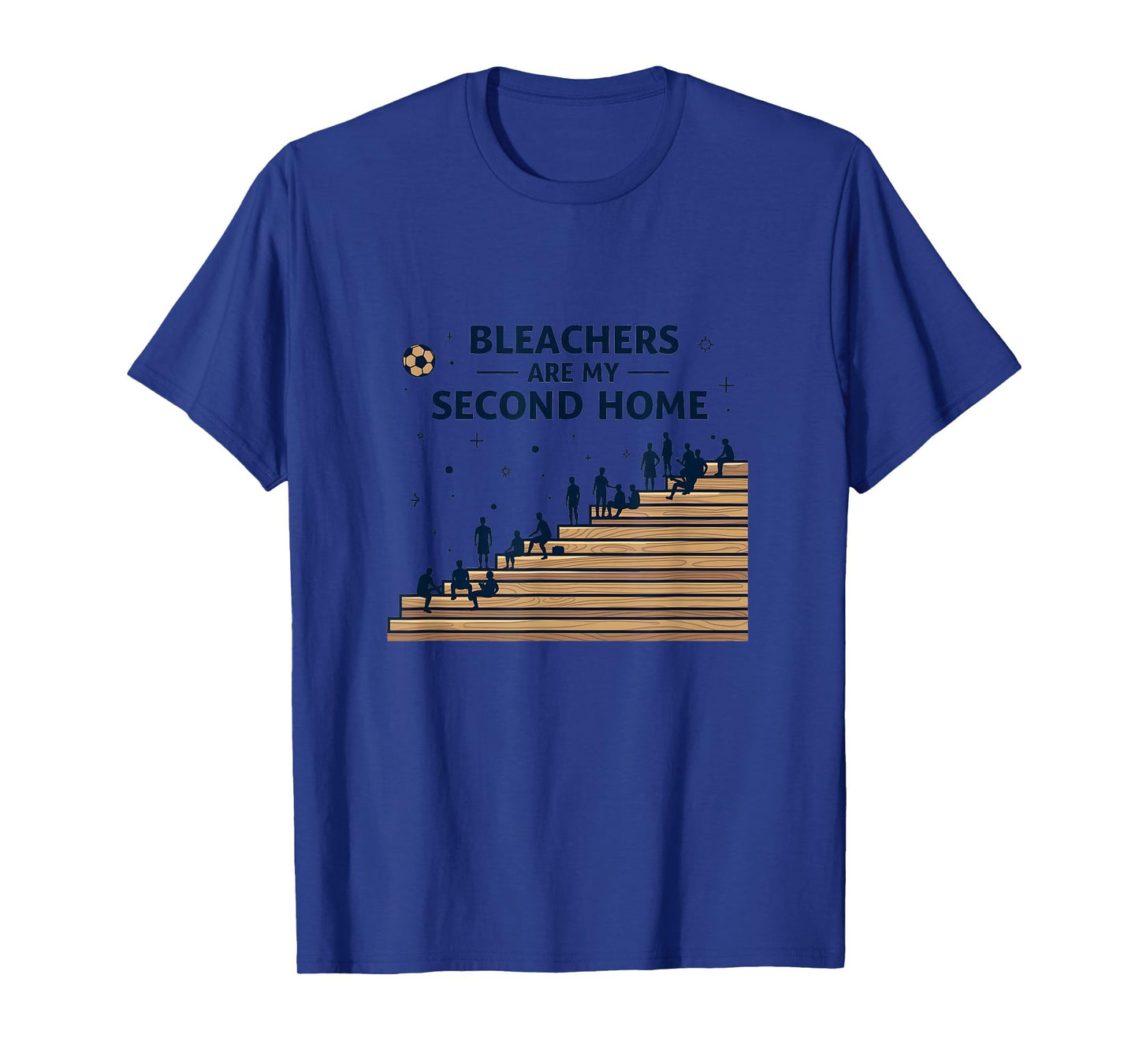 Soccer Mom Bleachers Are My Second Home Sweatshirt - Graphic Print Unisex - T-Shirt, Sweatshirt, Hoodie