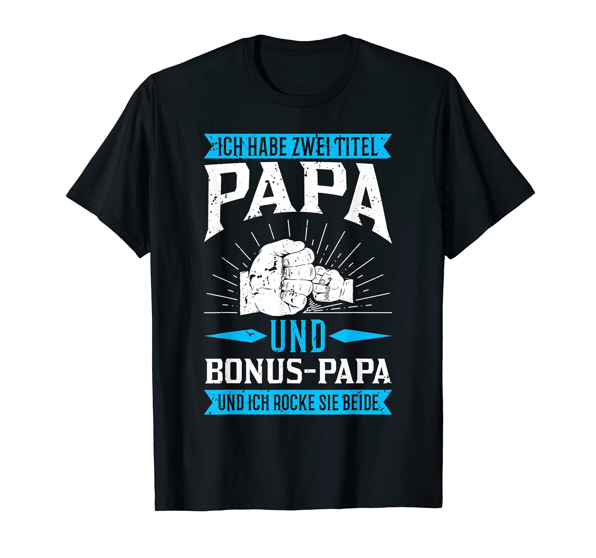 Mens Bonus Papa Step Dad Step Dad Gift T-Shirt - Graphic Print Unisex - T-Shirt, Sweatshirt, Hoodie