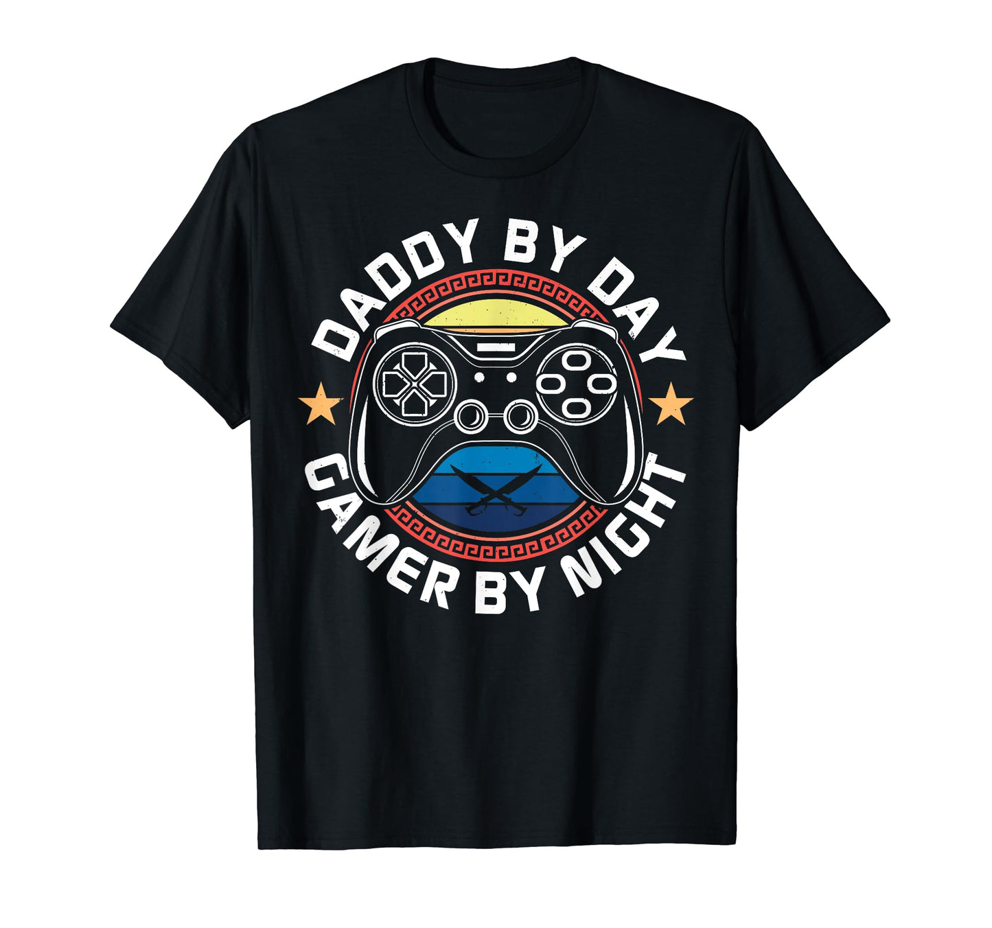 Daddy Day Gamer Night Pc Video Game T-Shirt - Minimalist Print for Adults - T-Shirt, Sweatshirt, Hoodie