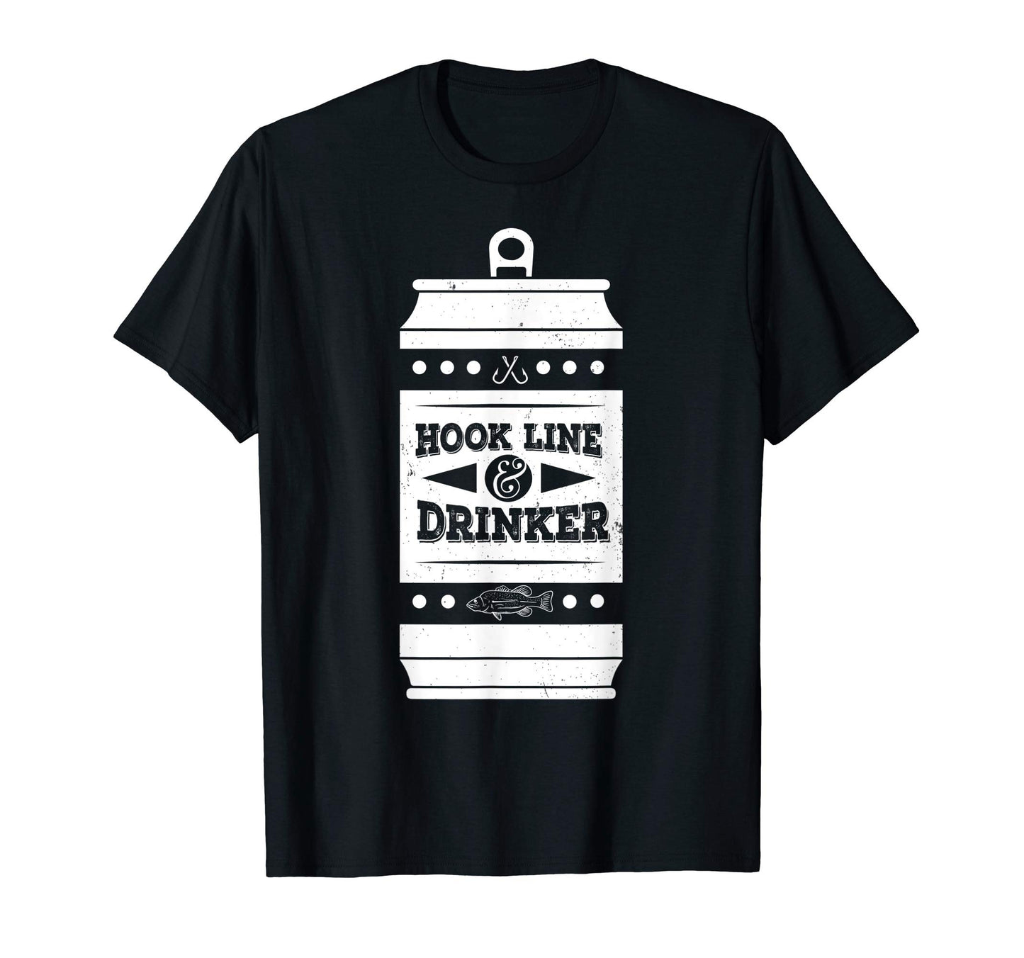 Funny Fish Lover Gift Fishing Beer T-Shirt - Casual Everyday Wear Unisex - T-Shirt, Sweatshirt, Hoodie