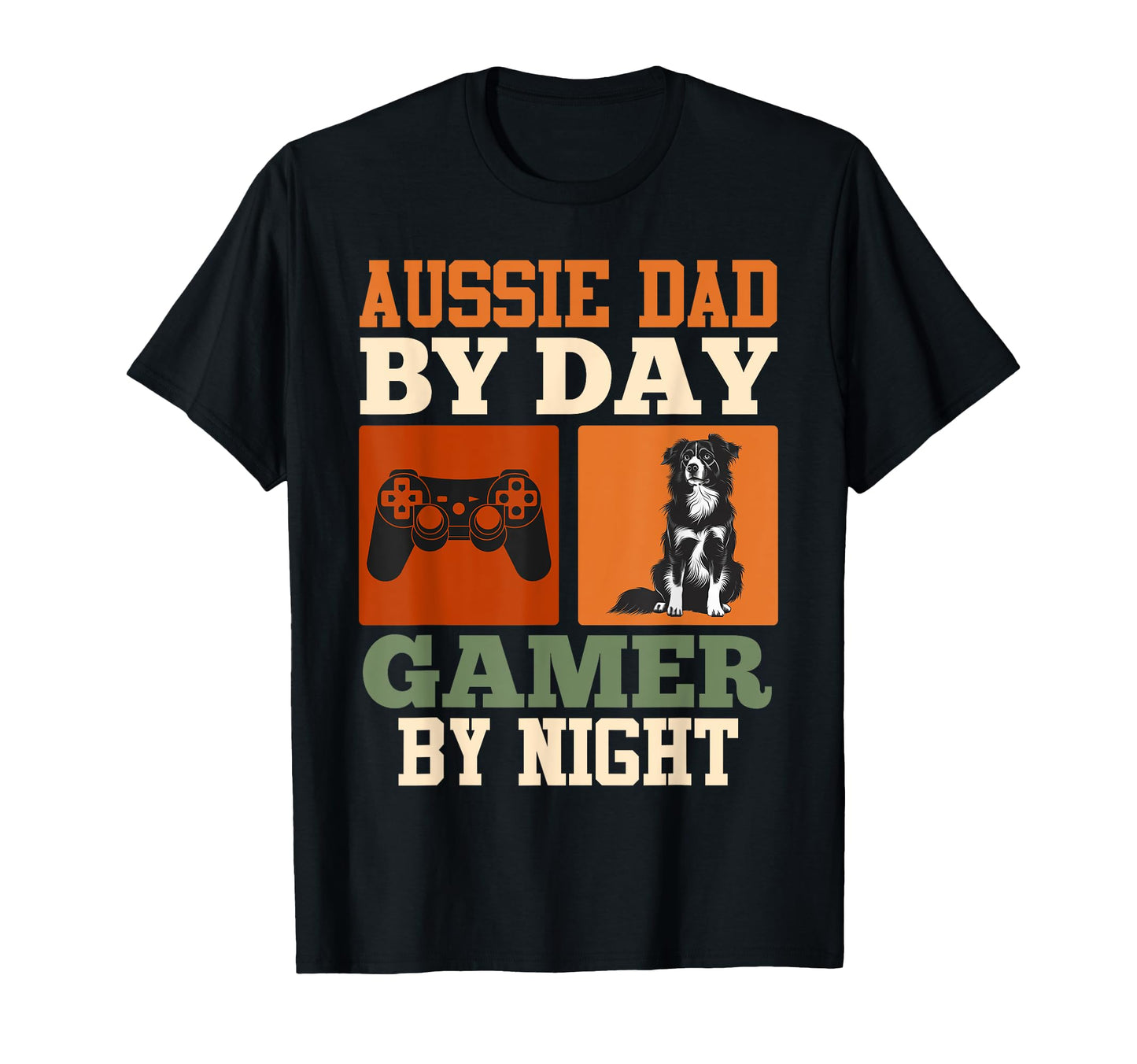 Aussie Dad Day Gamer Night Funny T-Shirt - Aesthetic Graphic Men Women - T-Shirt, Sweatshirt, Hoodie