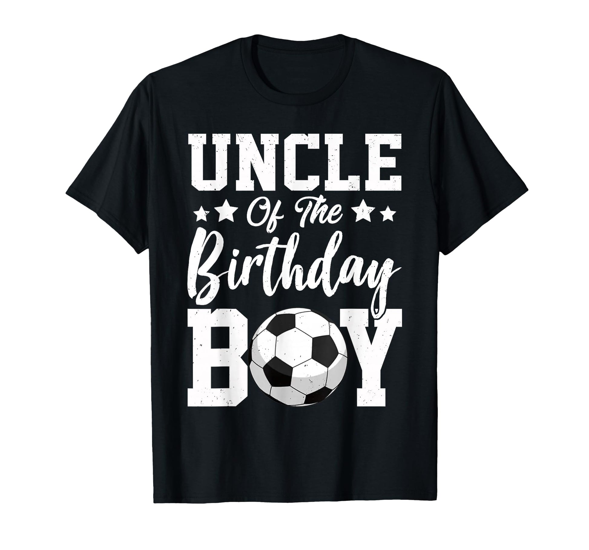 Uncle Birthday Soccer Matching T-Shirt - Aesthetic Graphic for Adults - T-Shirt, Sweatshirt, Hoodie