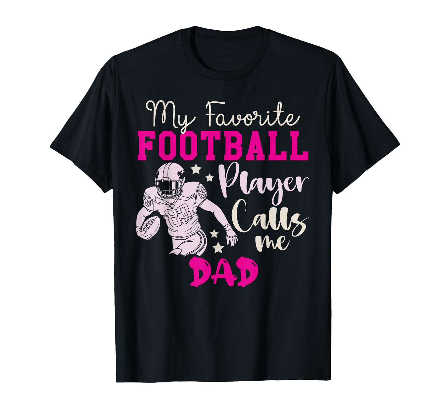 My Favorite Football Player Calls Me T-Shirt - Trendy Graphic for Adults - T-Shirt, Sweatshirt, Hoodie