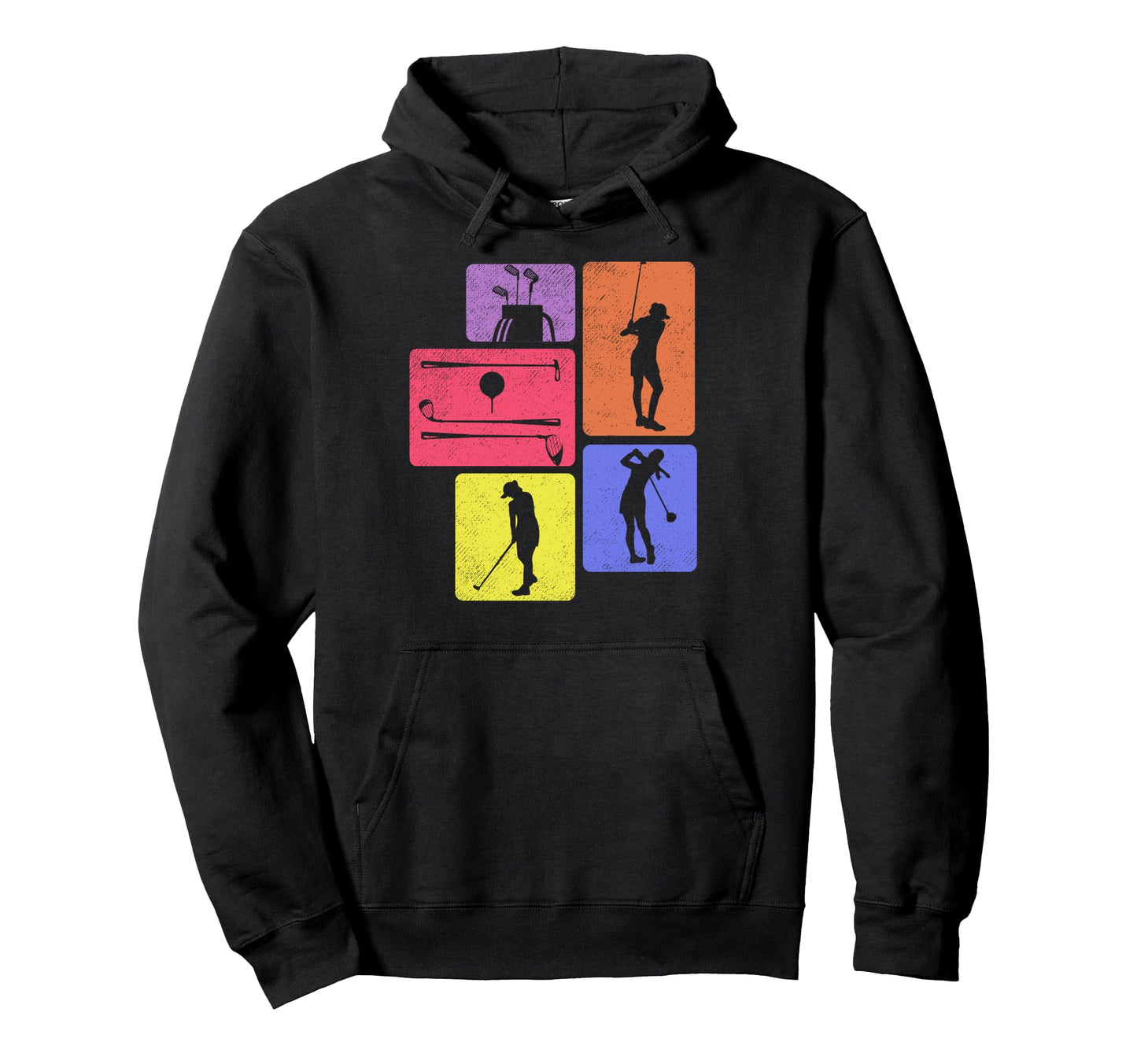 Golf Female Players Vibes Golfer Golfing Hoodie - Unique Graphic Unisex - T-Shirt, Sweatshirt, Hoodie