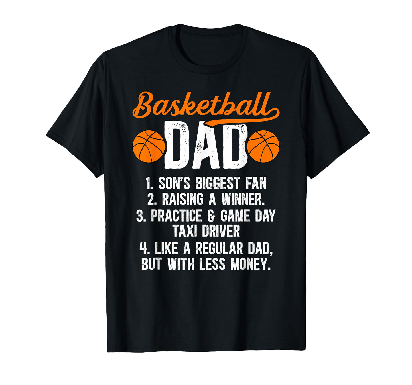 Basketball Dad Basketball Player Father T-Shirt - Graphic Print Unisex - T-Shirt, Sweatshirt, Hoodie