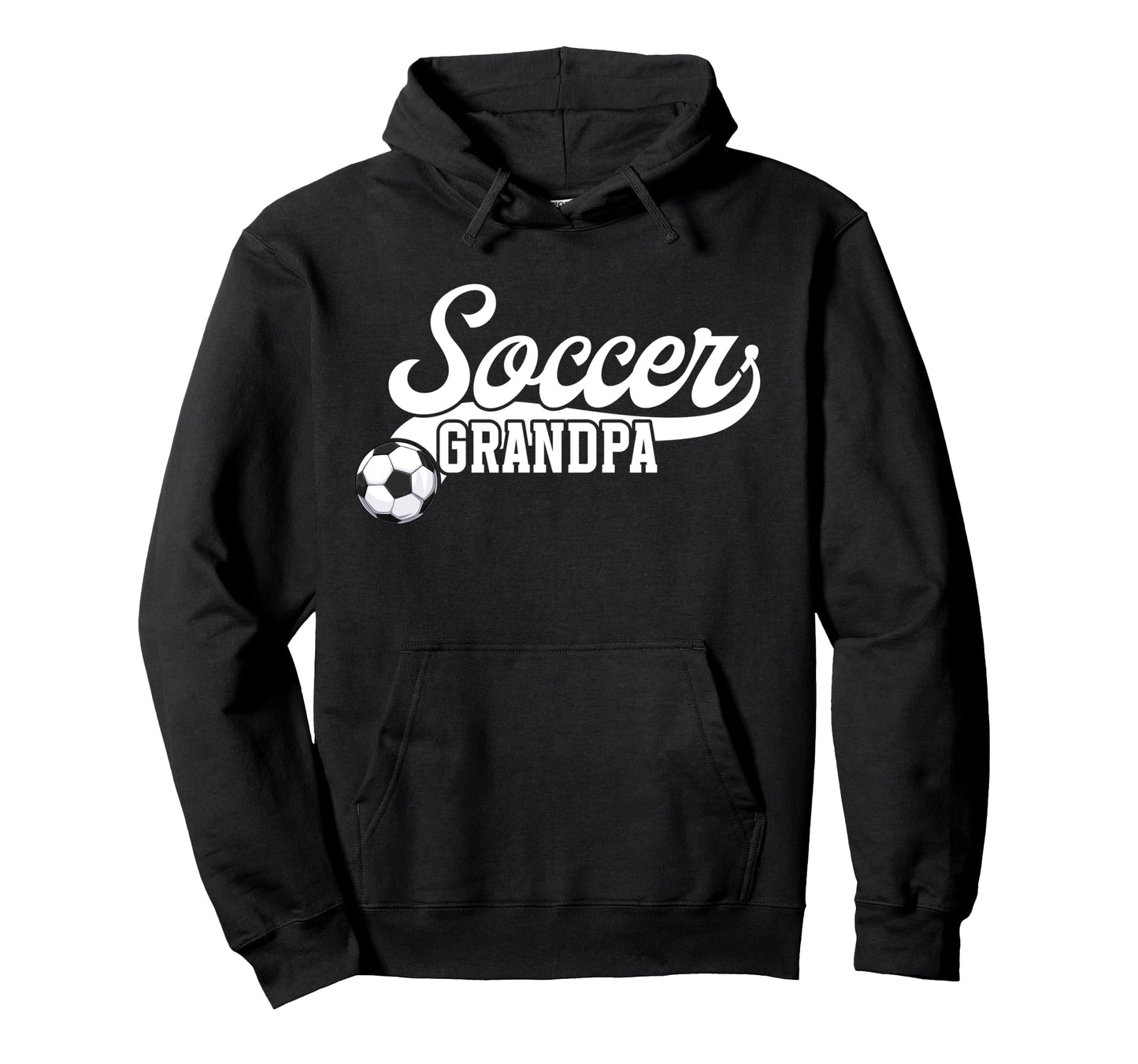 Soccer Grandpa Soccer Player Grandfather Hoodie - Aesthetic Graphic Unisex - T-Shirt, Sweatshirt, Hoodie