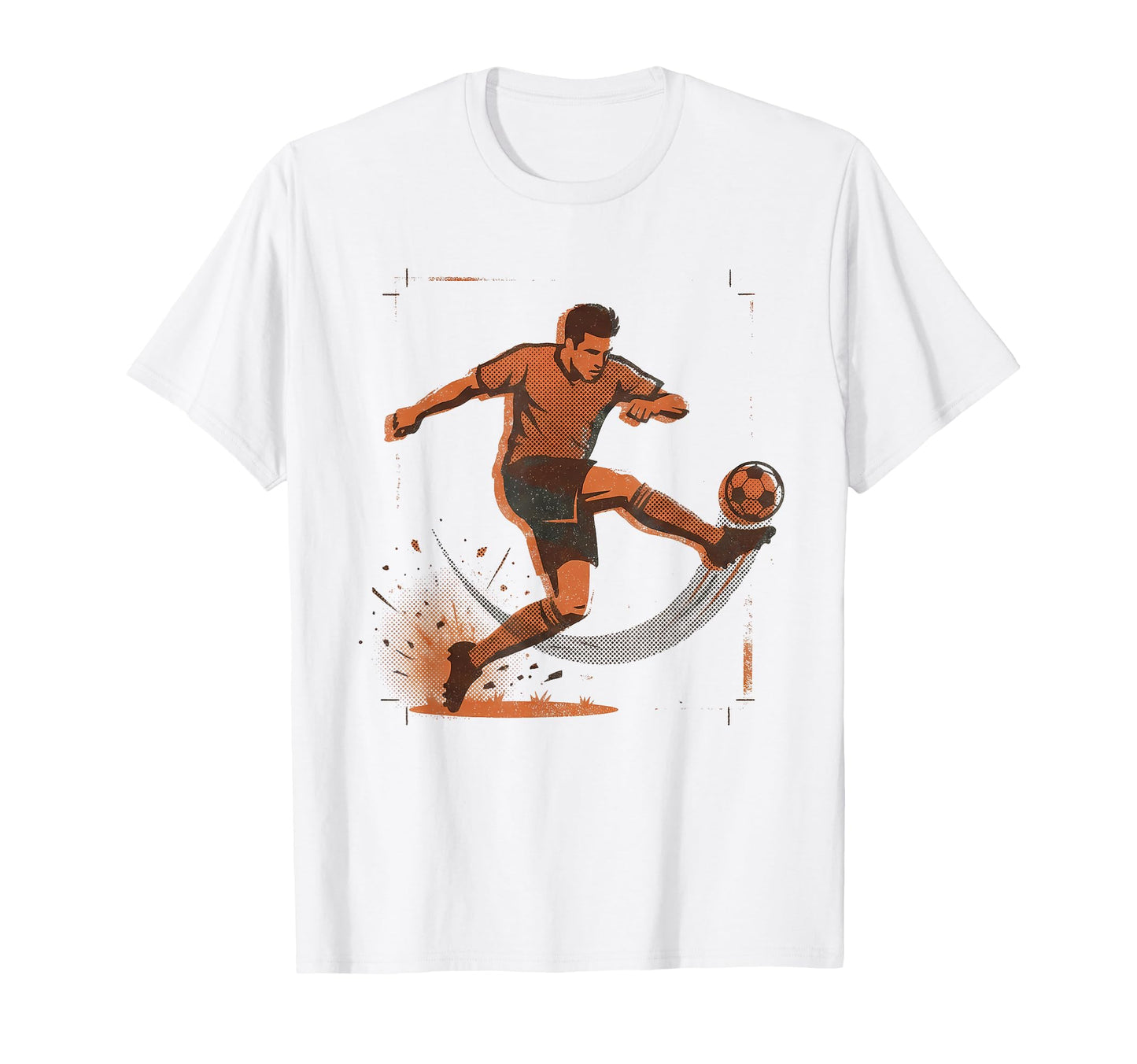 Football Soccer T-Shirt - Trendy Graphic for Adults - T-Shirt, Sweatshirt, Hoodie