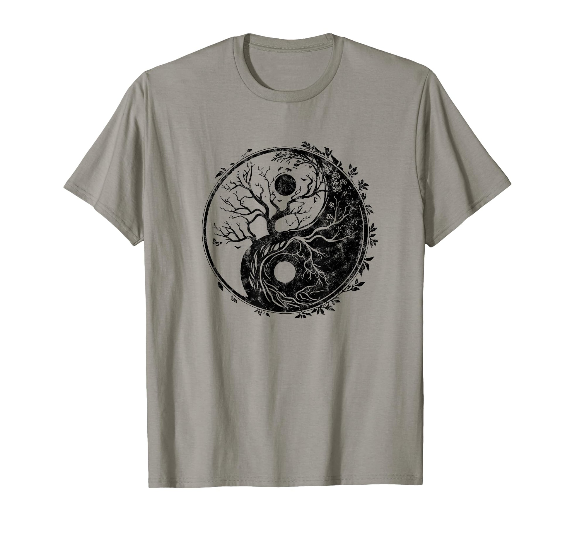 Yin Yang Symbol Tree Life Tai Chi T-Shirt - Unique Graphic for Adults - T-Shirt, Sweatshirt, Hoodie