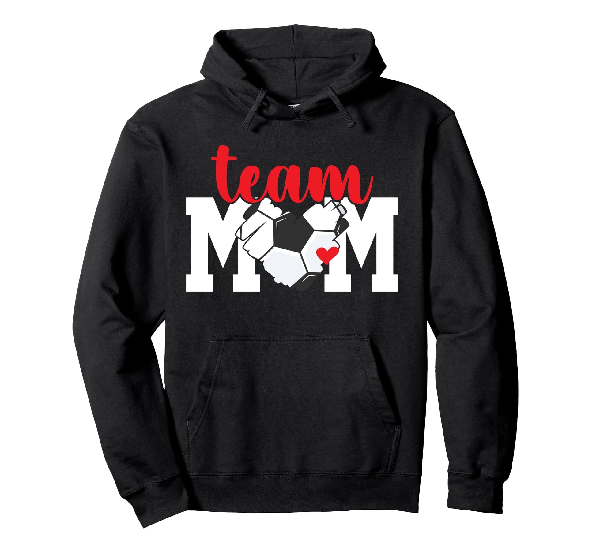 Soccer Team Mom Appreciation Soccer Hoodie - Minimalist Print Men Women - T-Shirt, Sweatshirt, Hoodie