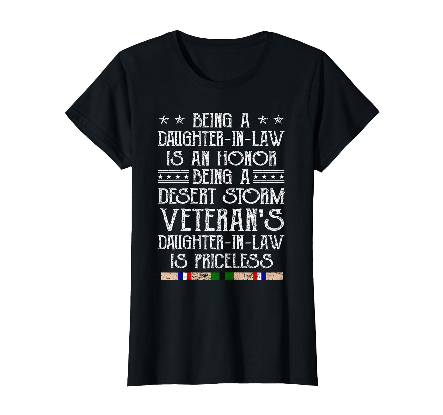 Proud Desert Storm Veteran Daughter Law T-Shirt - Graphic Print Unisex - T-Shirt, Sweatshirt, Hoodie
