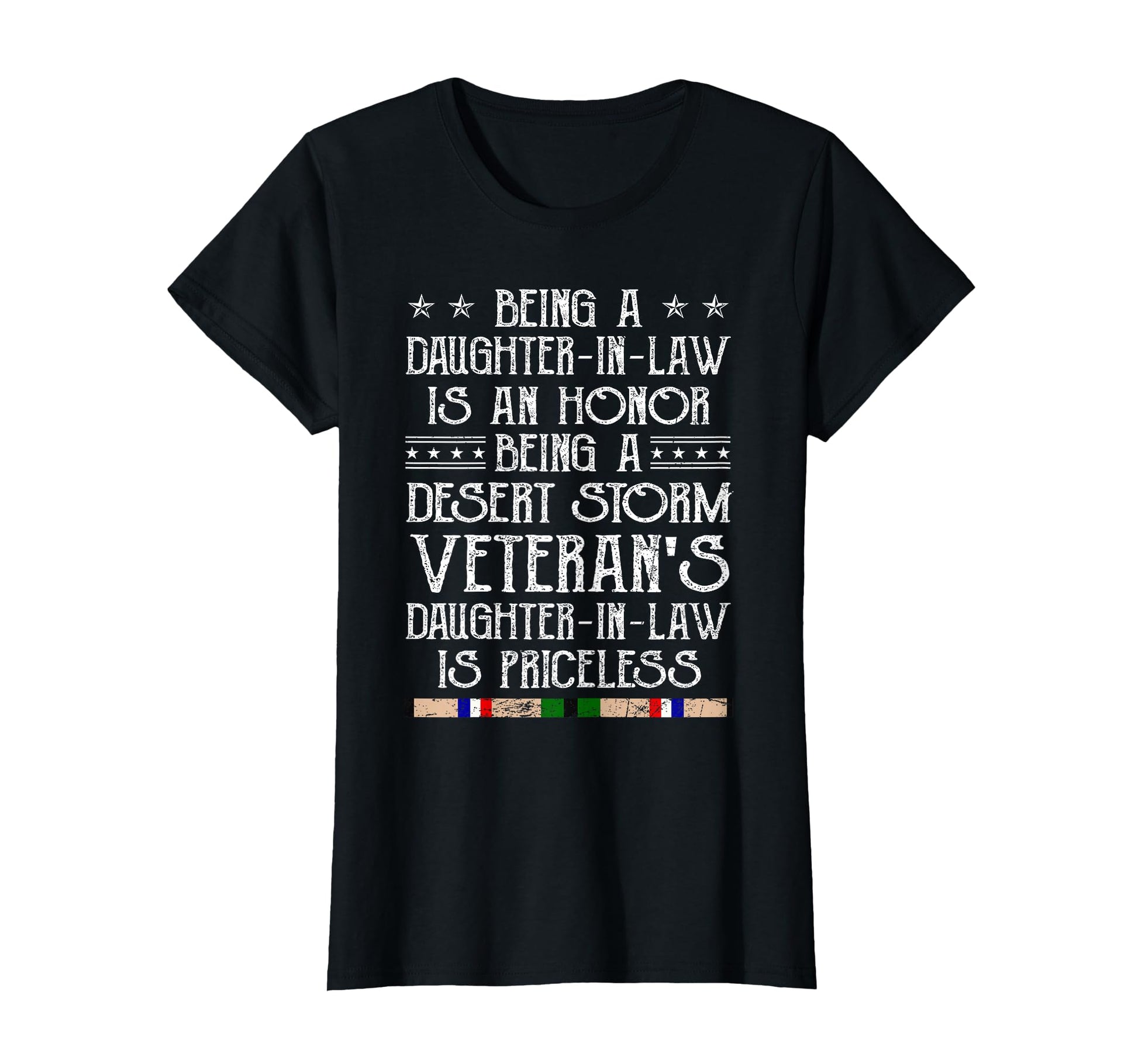 Proud Desert Storm Veteran Daughter Law T-Shirt - Graphic Print Unisex - T-Shirt, Sweatshirt, Hoodie