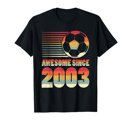 Awesome Since 2003 23 Years Old T-Shirt - Minimalist Print for Adults - T-Shirt, Sweatshirt, Hoodie