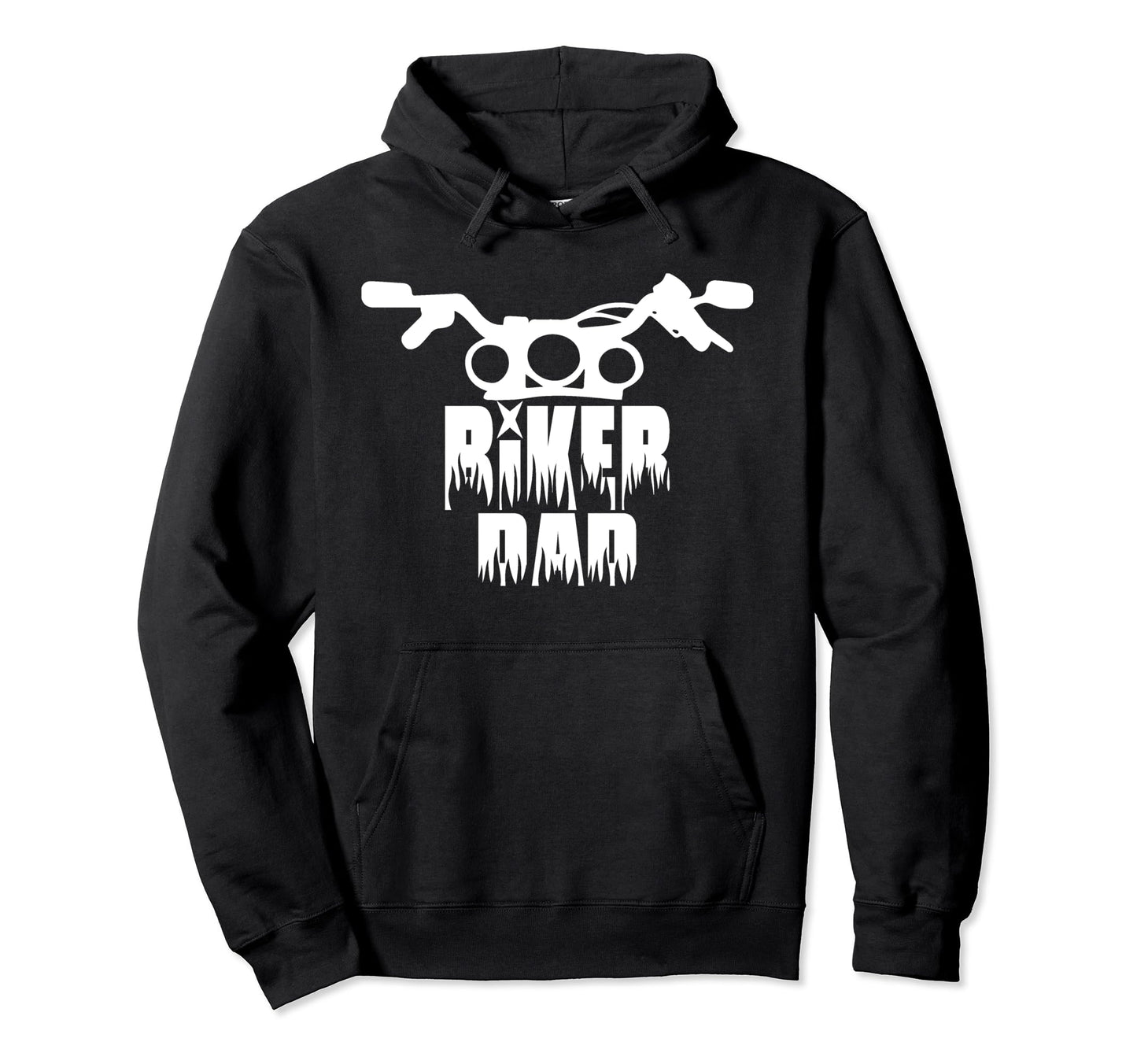 Motorcycle Biker Dad Father Gift Daddy Hoodie - Streetwear Style Men Women - T-Shirt, Sweatshirt, Hoodie